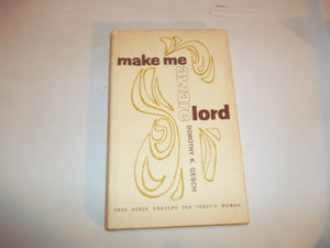 Make me aware, Lord,Used