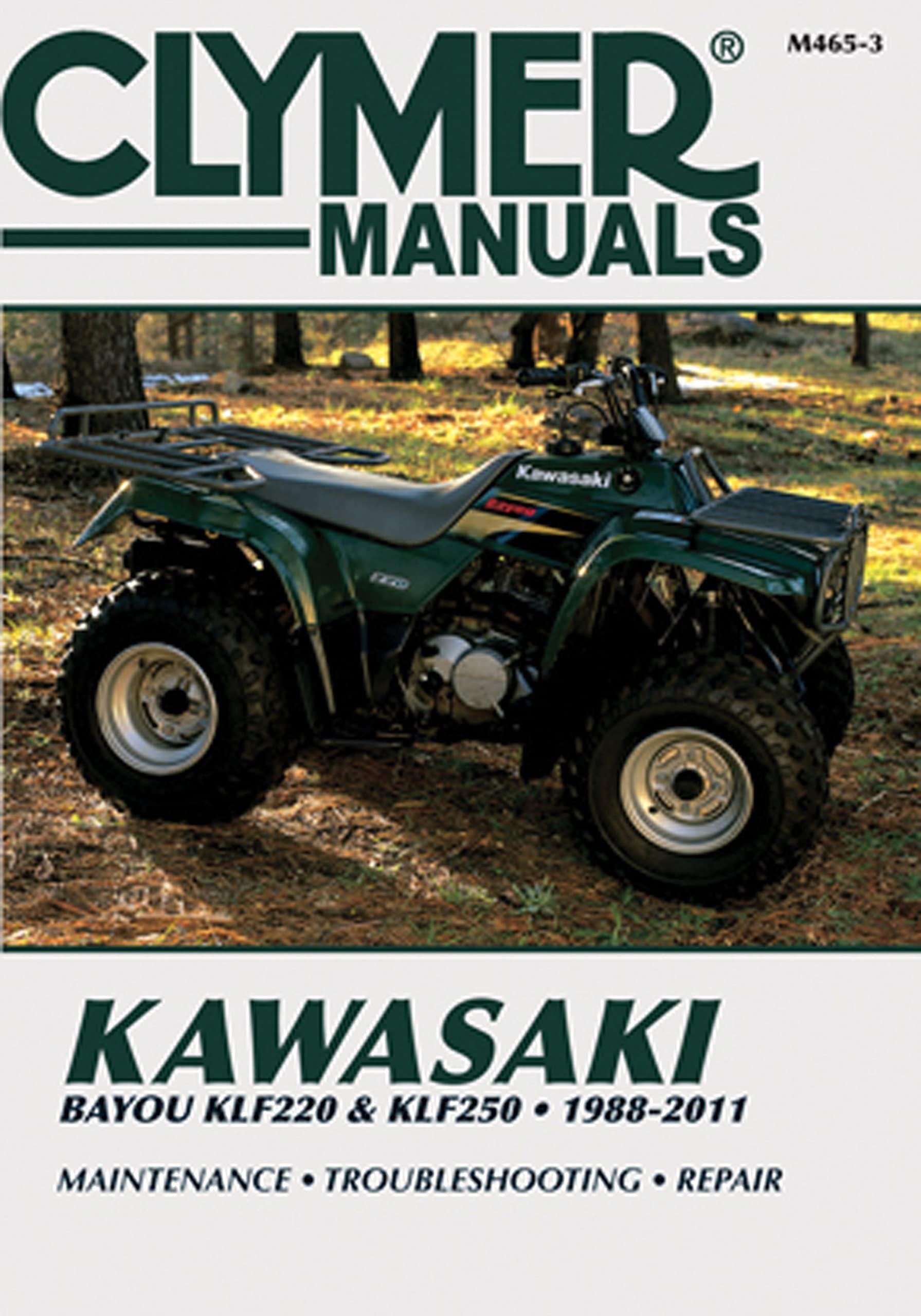 Kawasaki Bayou KLF220 & KLF250 19882010 (Clymer Motorcycle Repair),Used