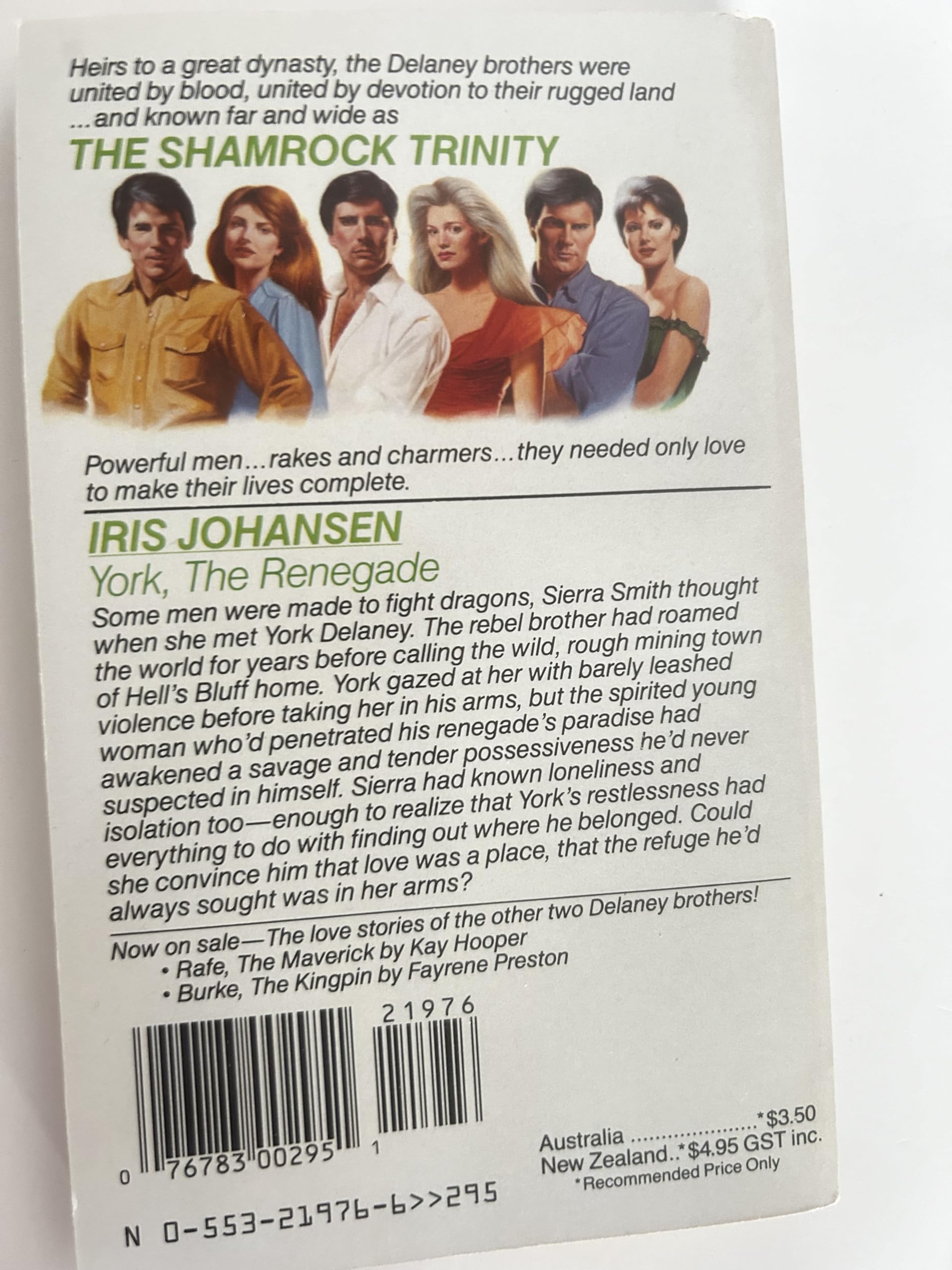SHAM/: YORK/RENEGADE (Loveswept),Used