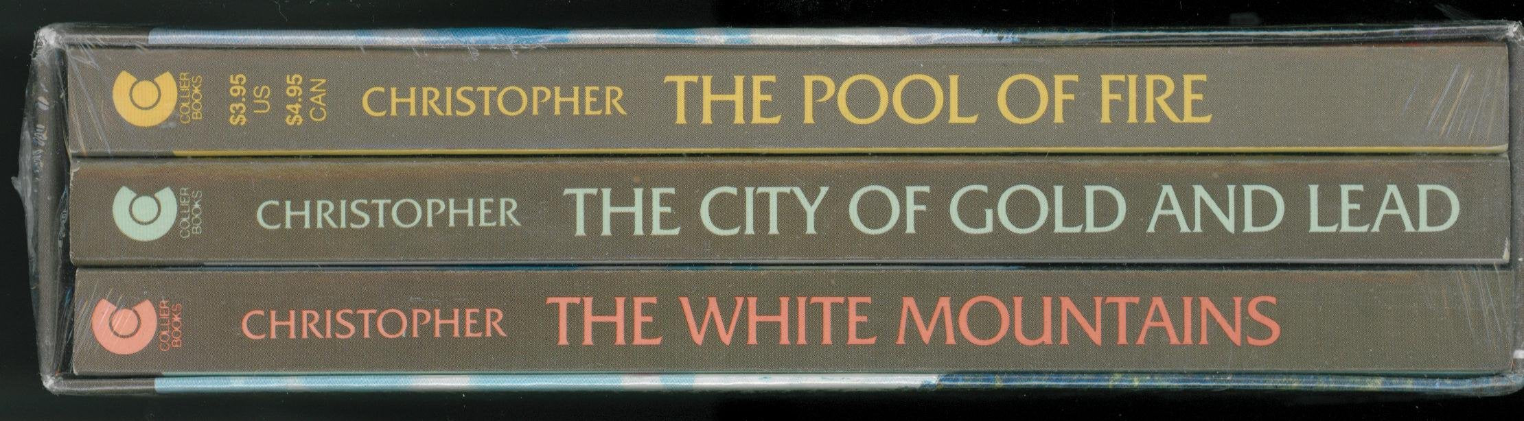 Tripods Trilogy (The White Mountains / The City Of Gold And Lead / The Pool Of Fire)-used