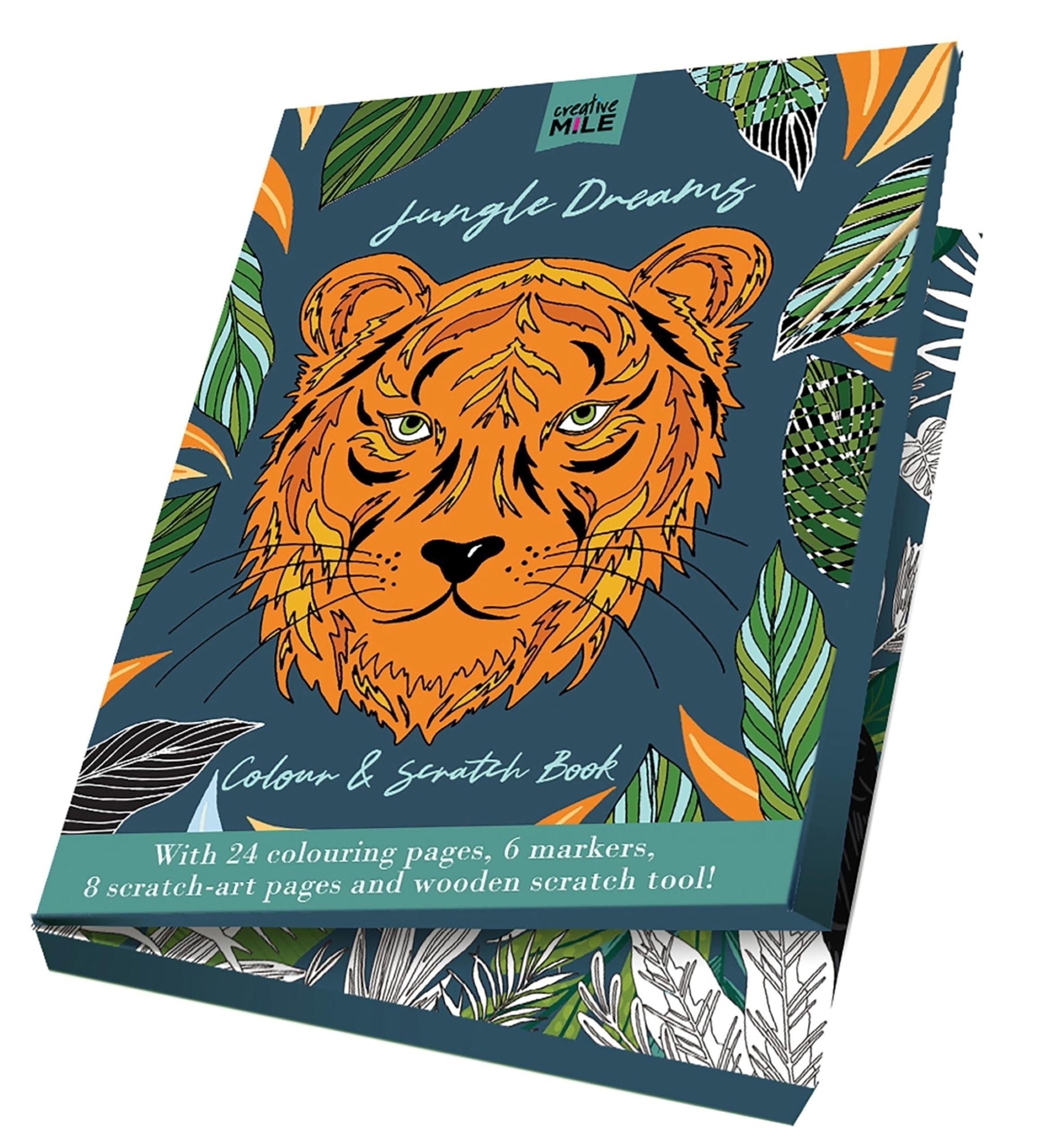 Jungle Dreams: Colour & Scratch Book