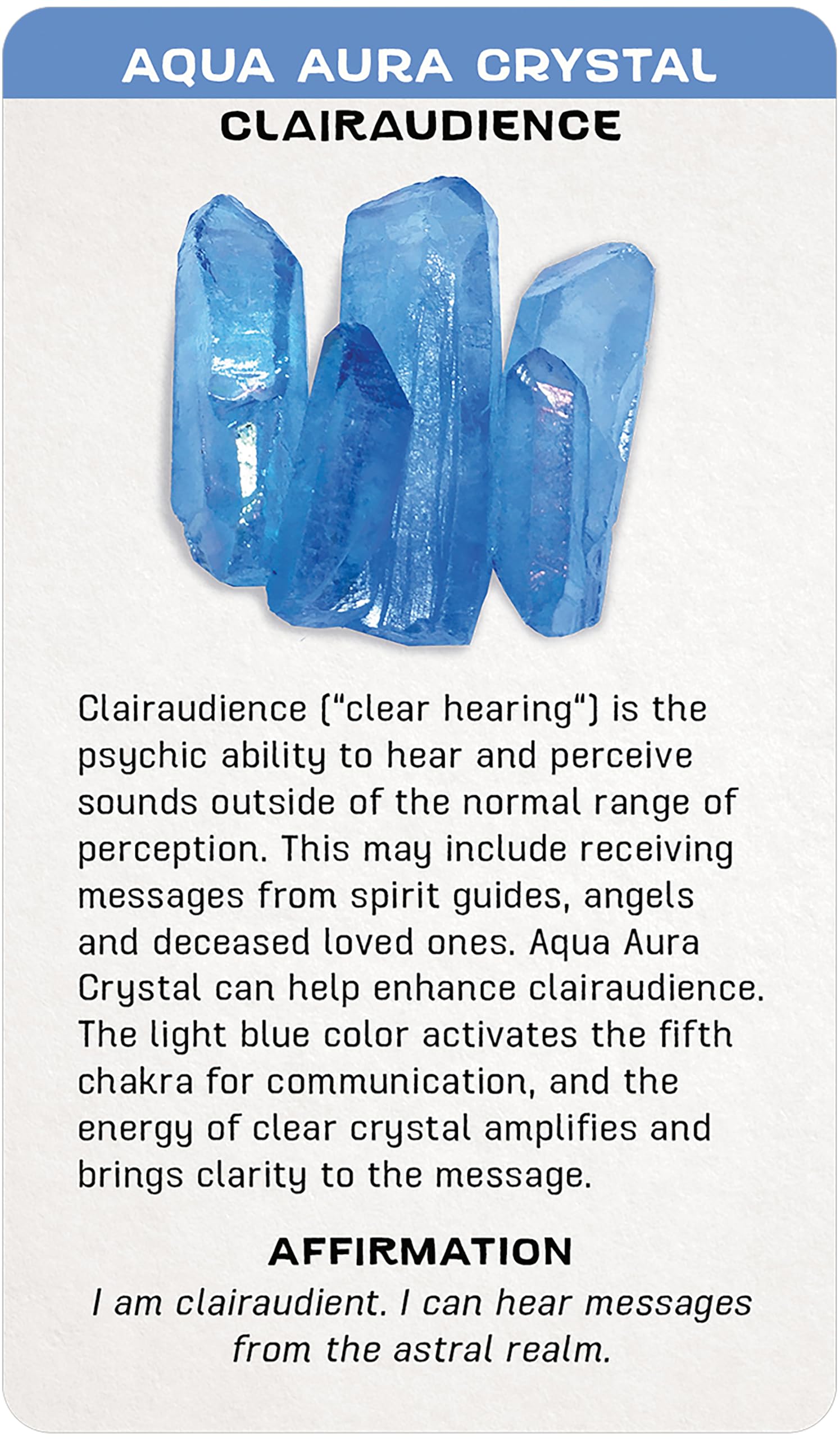 Crystal Blessing Cards,Used