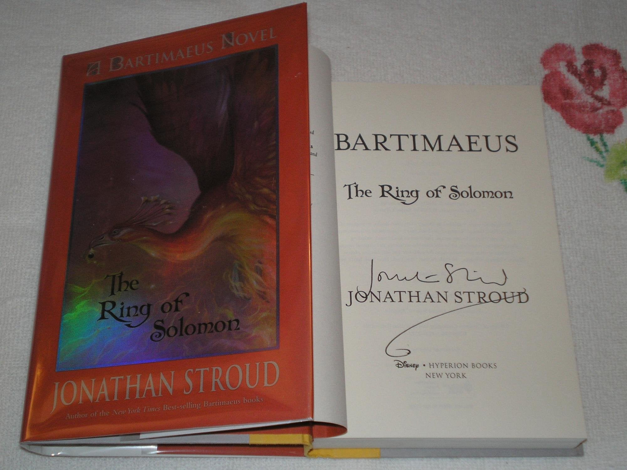 Bartimaeus: The Ring of Solomon (A Bartimaeus Novel, 4),Used