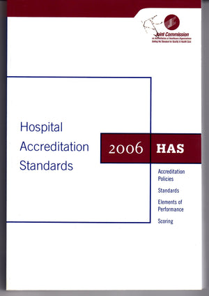 Hospital Accreditation Standards 2006,Used