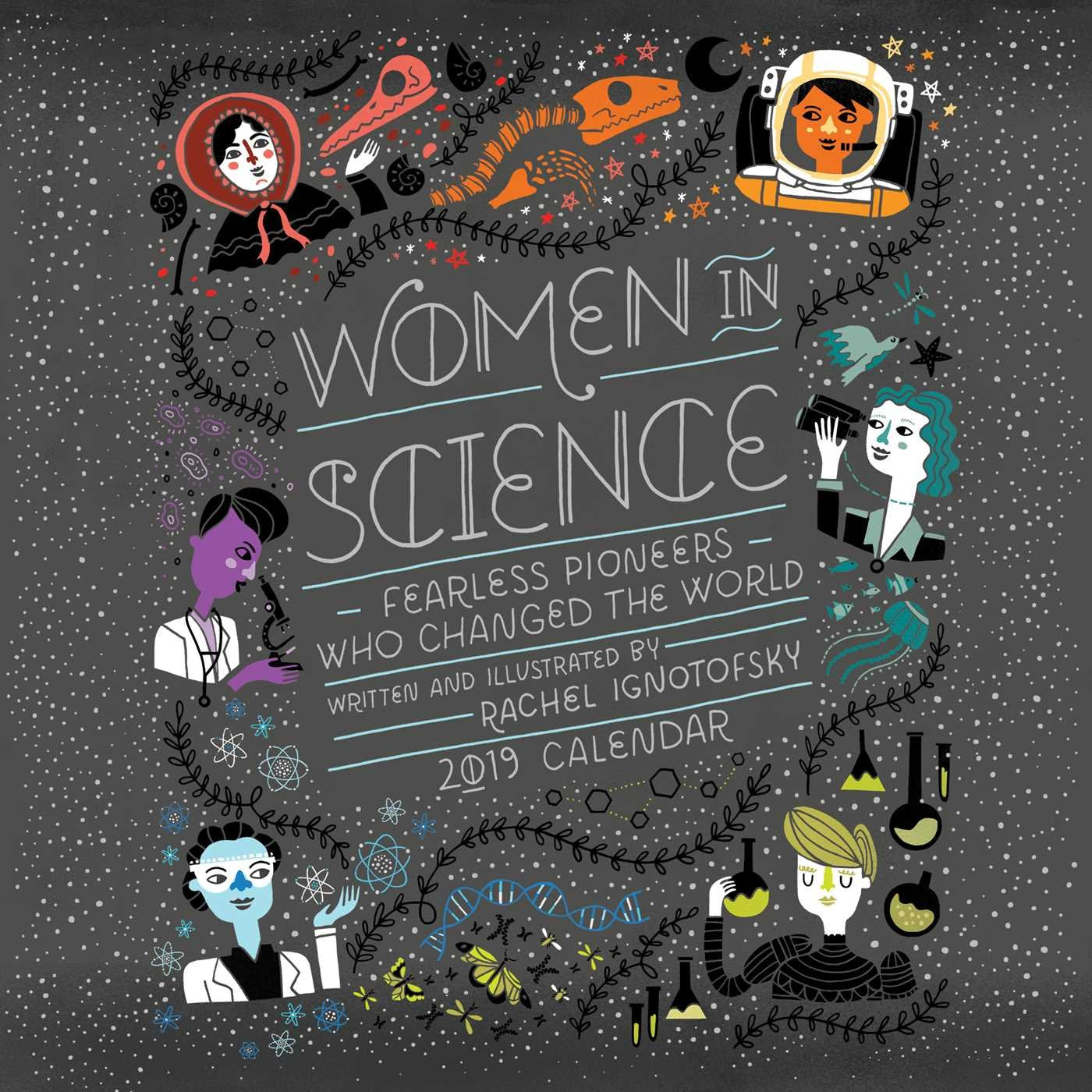 Women in Science 2019 Wall Calendar,Used