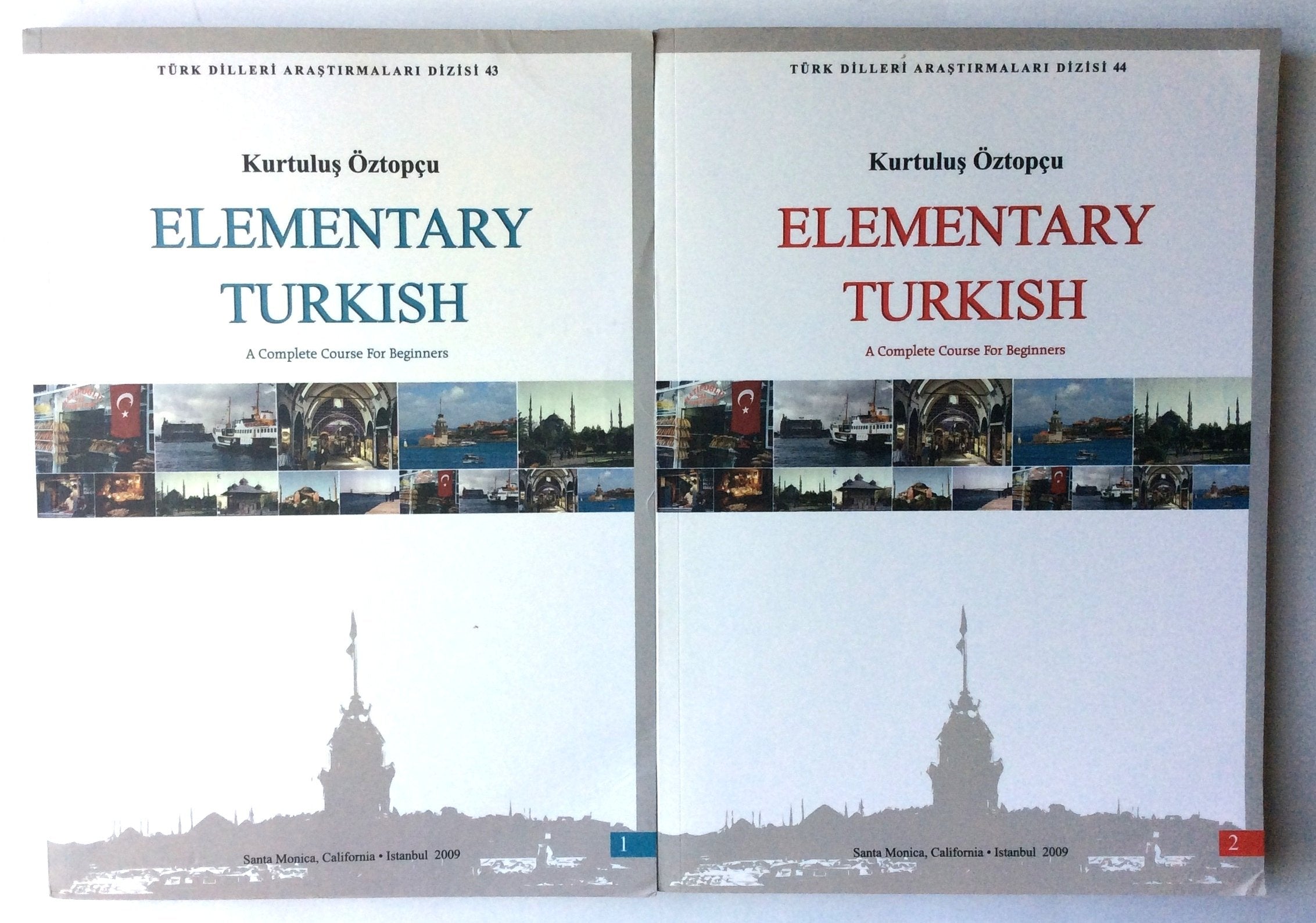 Elementary Turkish: A Complete Course for Beginners (Turk Dilleri Arastirmalari Dizisi, 43, 44),Used