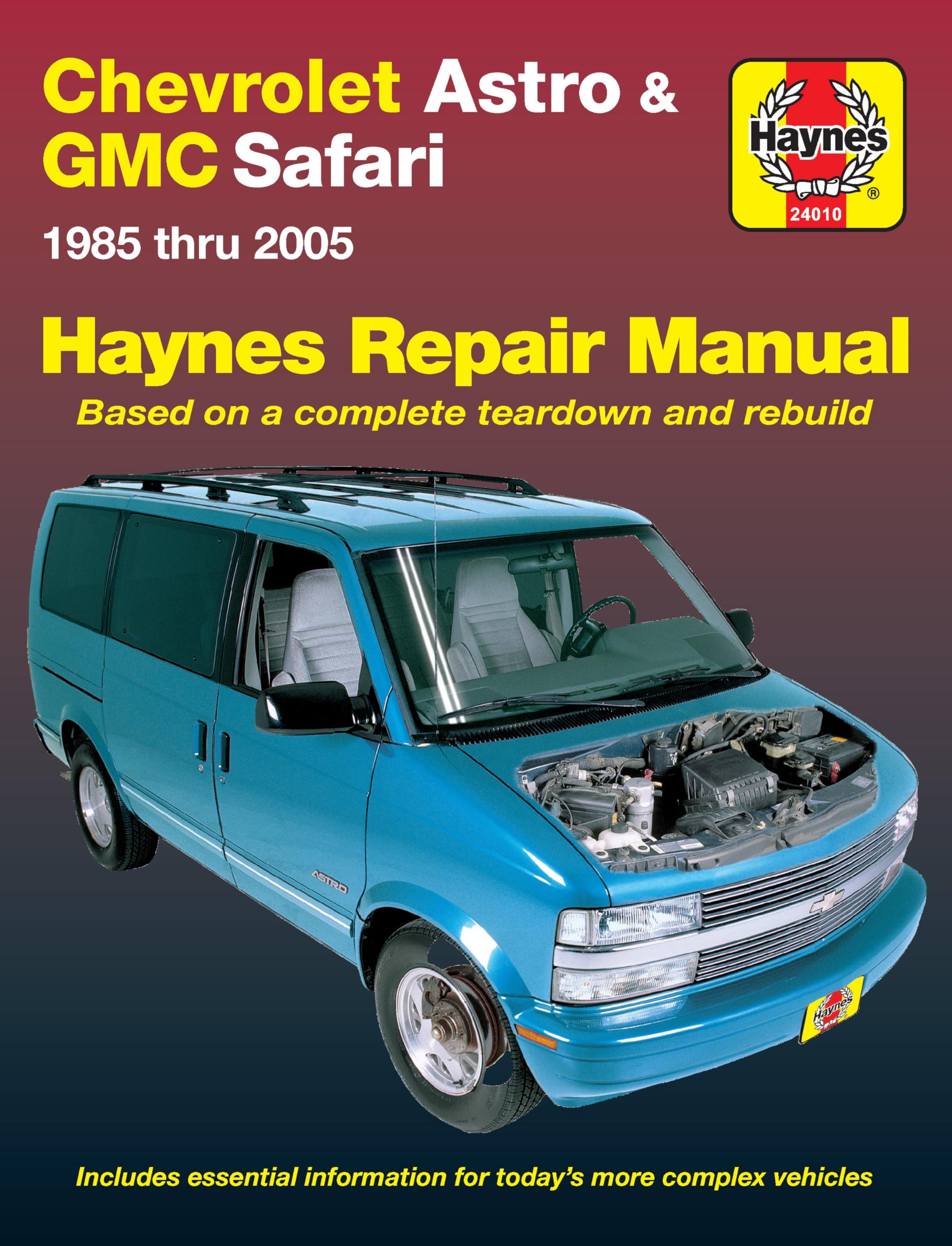 Chevrolet Astro and GMC Safari (8505) Haynes Repair Manual,Used