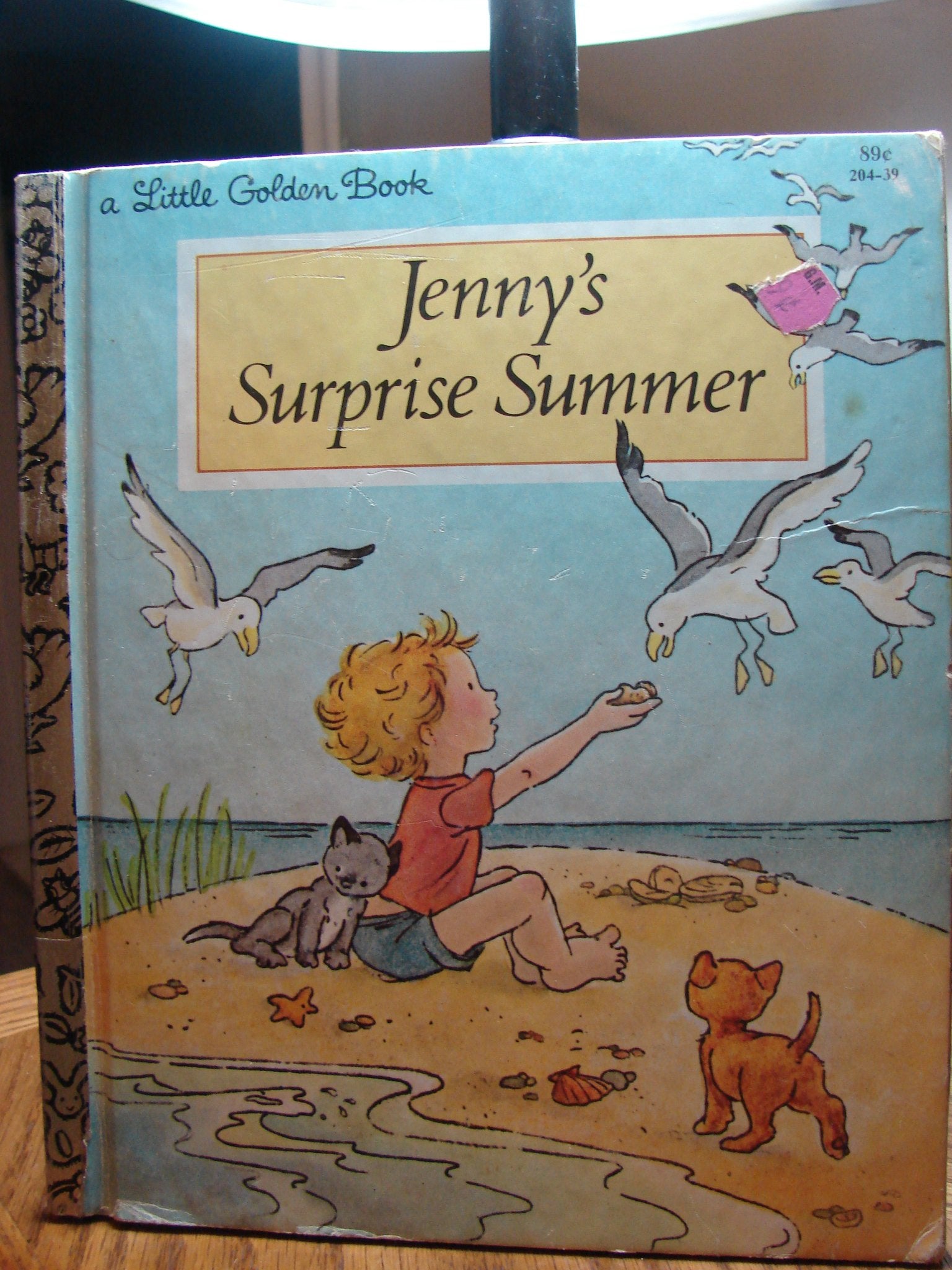 Jenny'S Surprise Summer: Story And Pictures (A Little Golden Book)-used