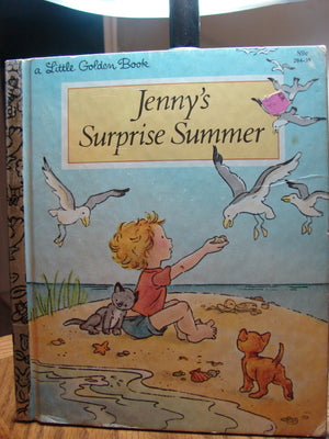 Jenny'S Surprise Summer: Story And Pictures (A Little Golden Book)-used