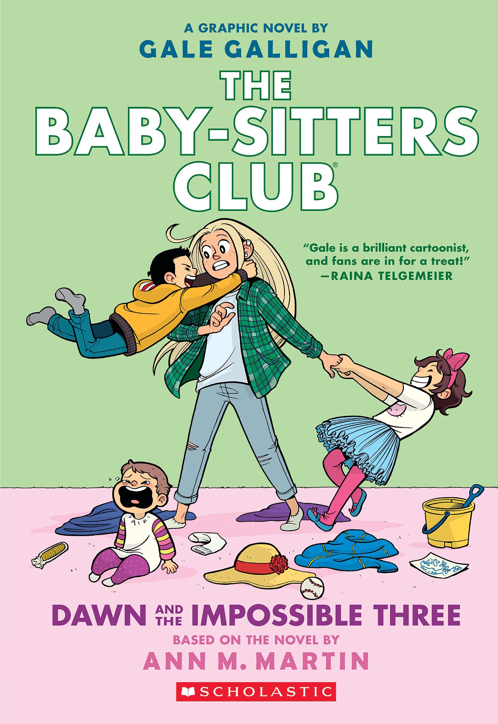 Dawn And The Impossible Three: A Graphic Novel (The Babysitters Club #5) (The Babysitters Club Graphix),New