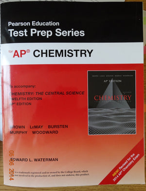 Pearson Education Test Prep Series for AP Chemistry (New  Revised for the 2014 AP Chemistry Exam),Used