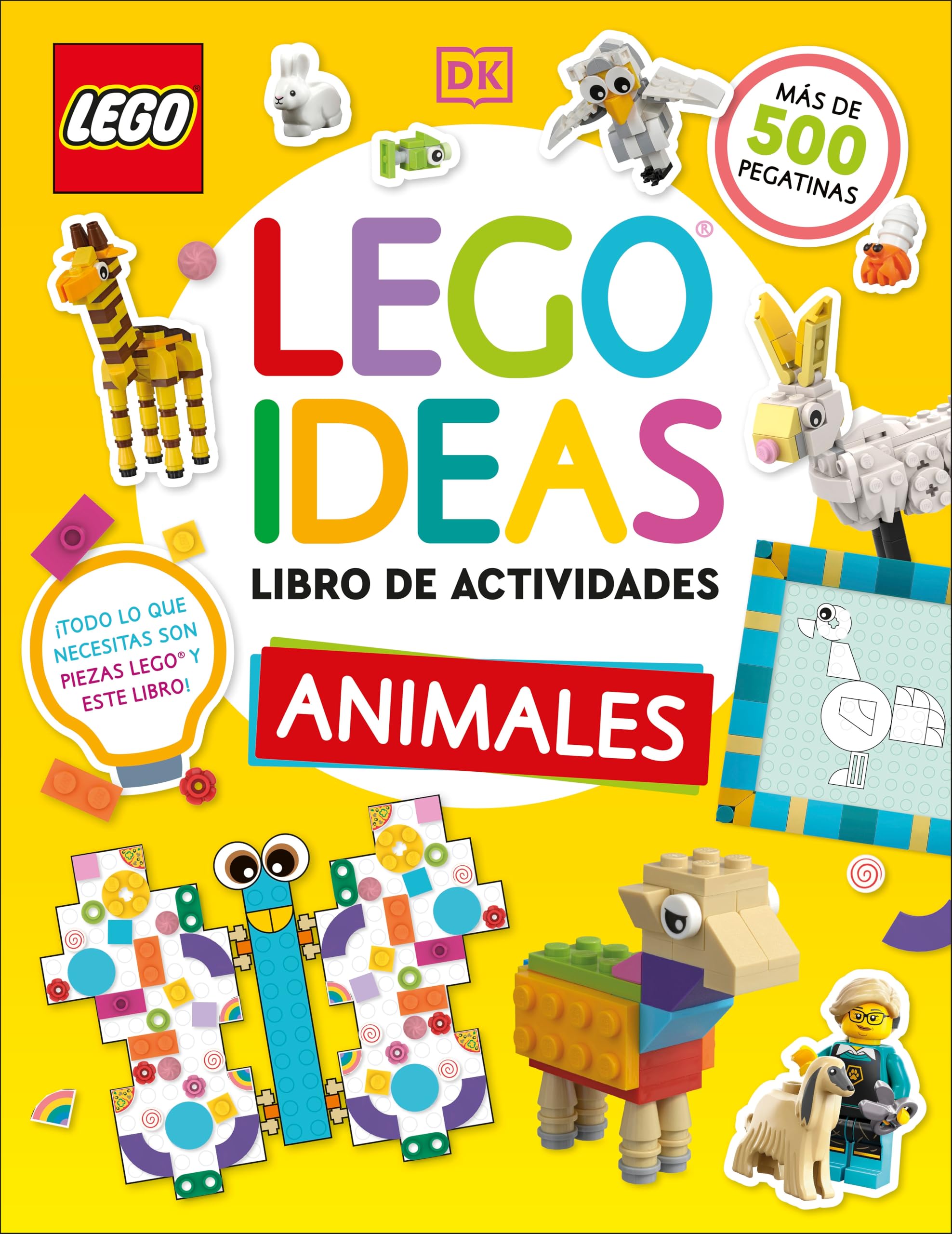 Lego Ideas Libro De Actividades: Animales (Activity Book Animals) (Spanish Edition)