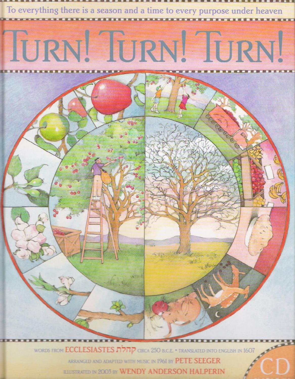 Turn! Turn! Turn! (Book And Cd)-used