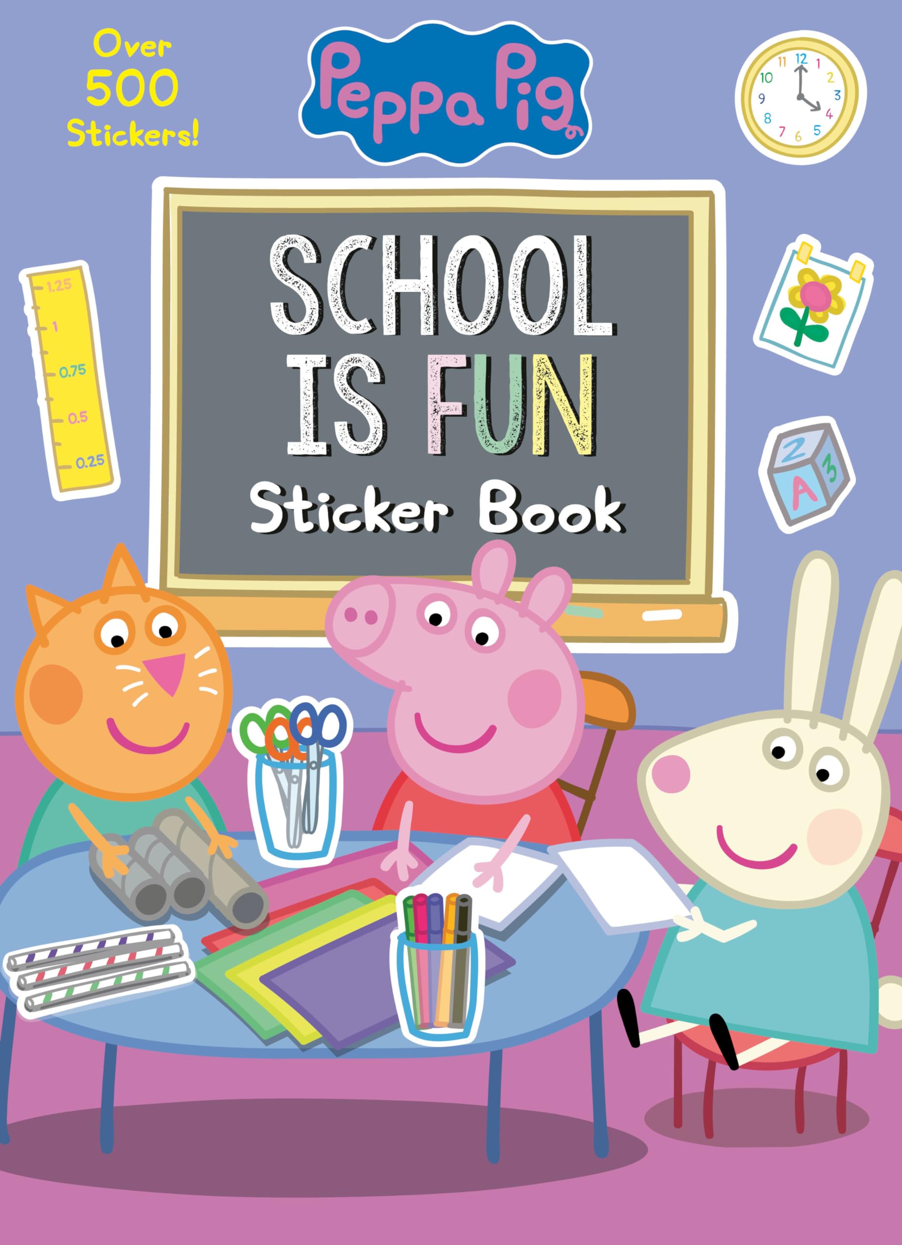 School is Fun Sticker Book (Peppa Pig),Used