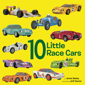 10 Little Race Cars (10 Little Vehicles),New