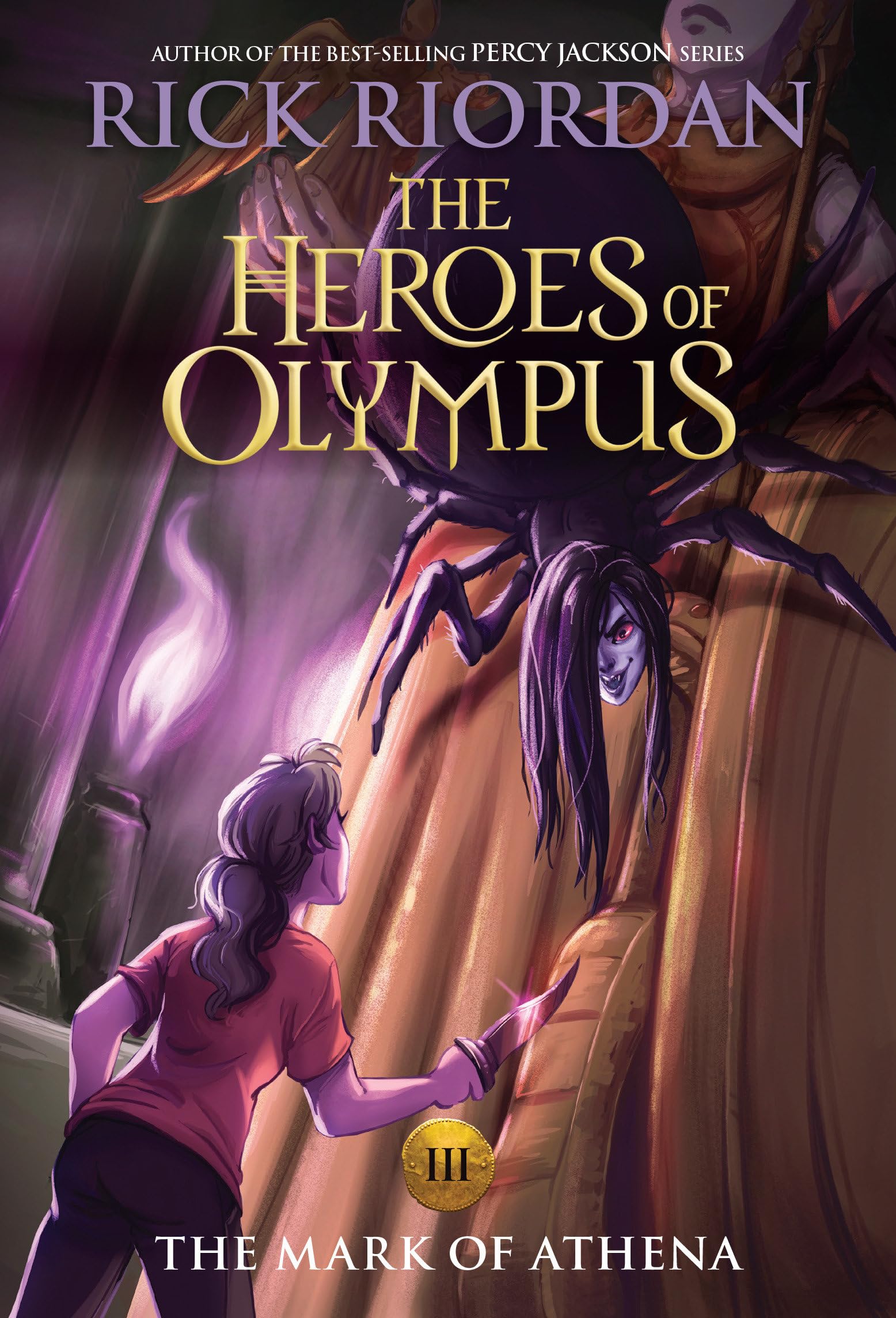 Heroes of Olympus, The Book Three: Mark of Athena, The(new cover) (The Heroes of Olympus),New