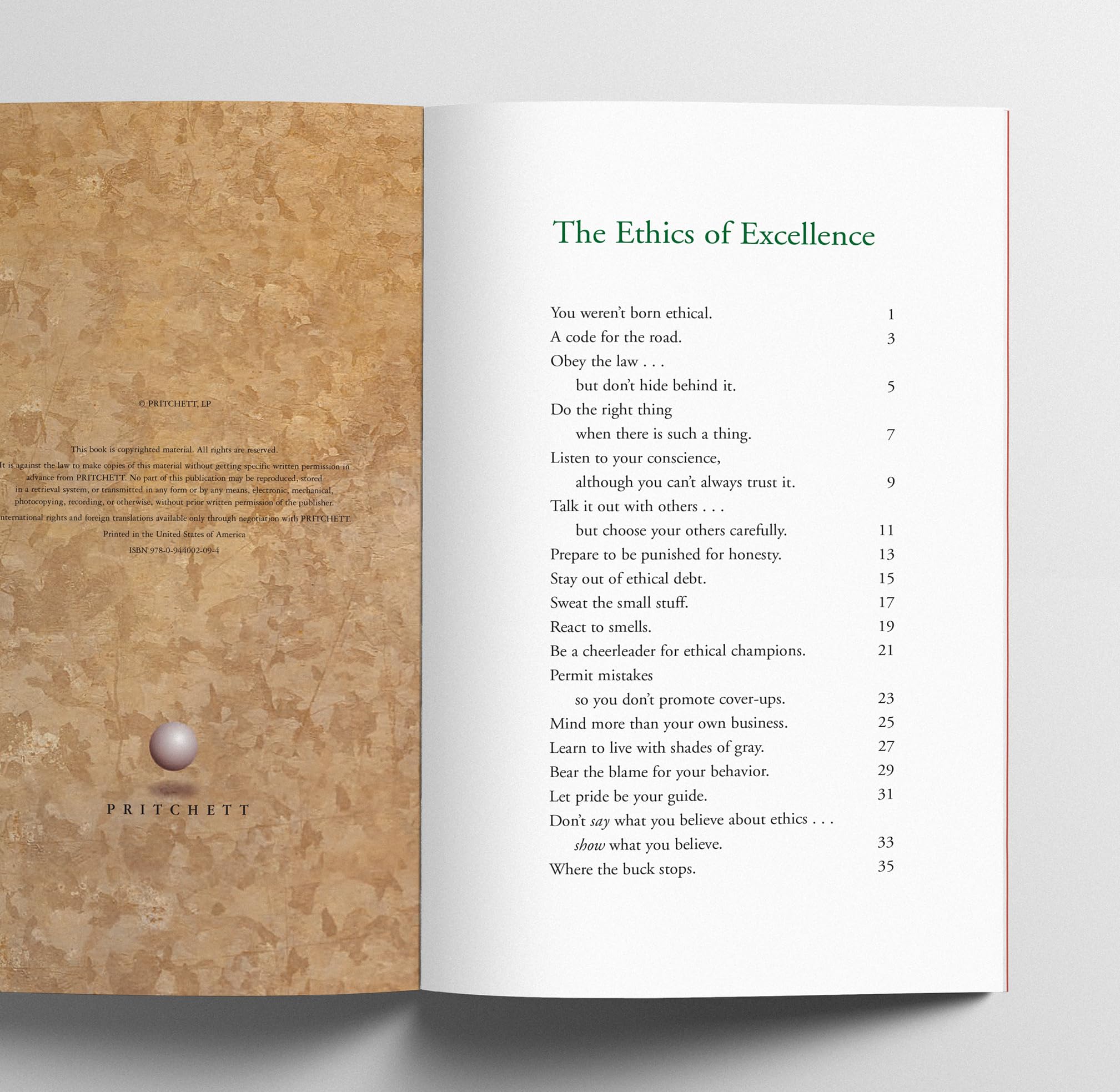 The Ethics of Excellence,Used