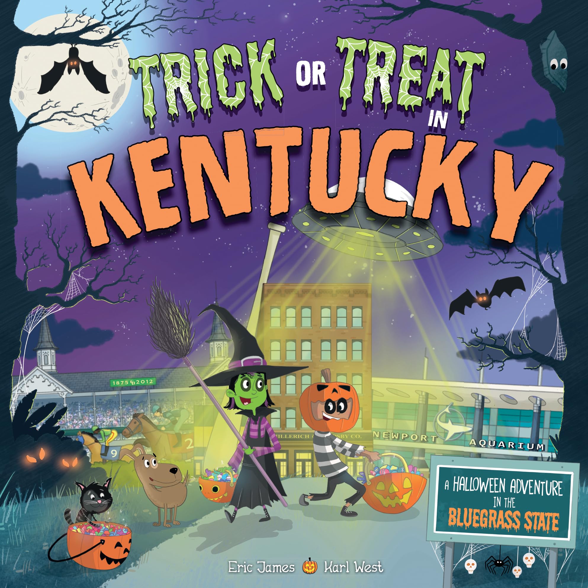 Trick or Treat in Kentucky: A Halloween Adventure In The Bluegrass State,Used