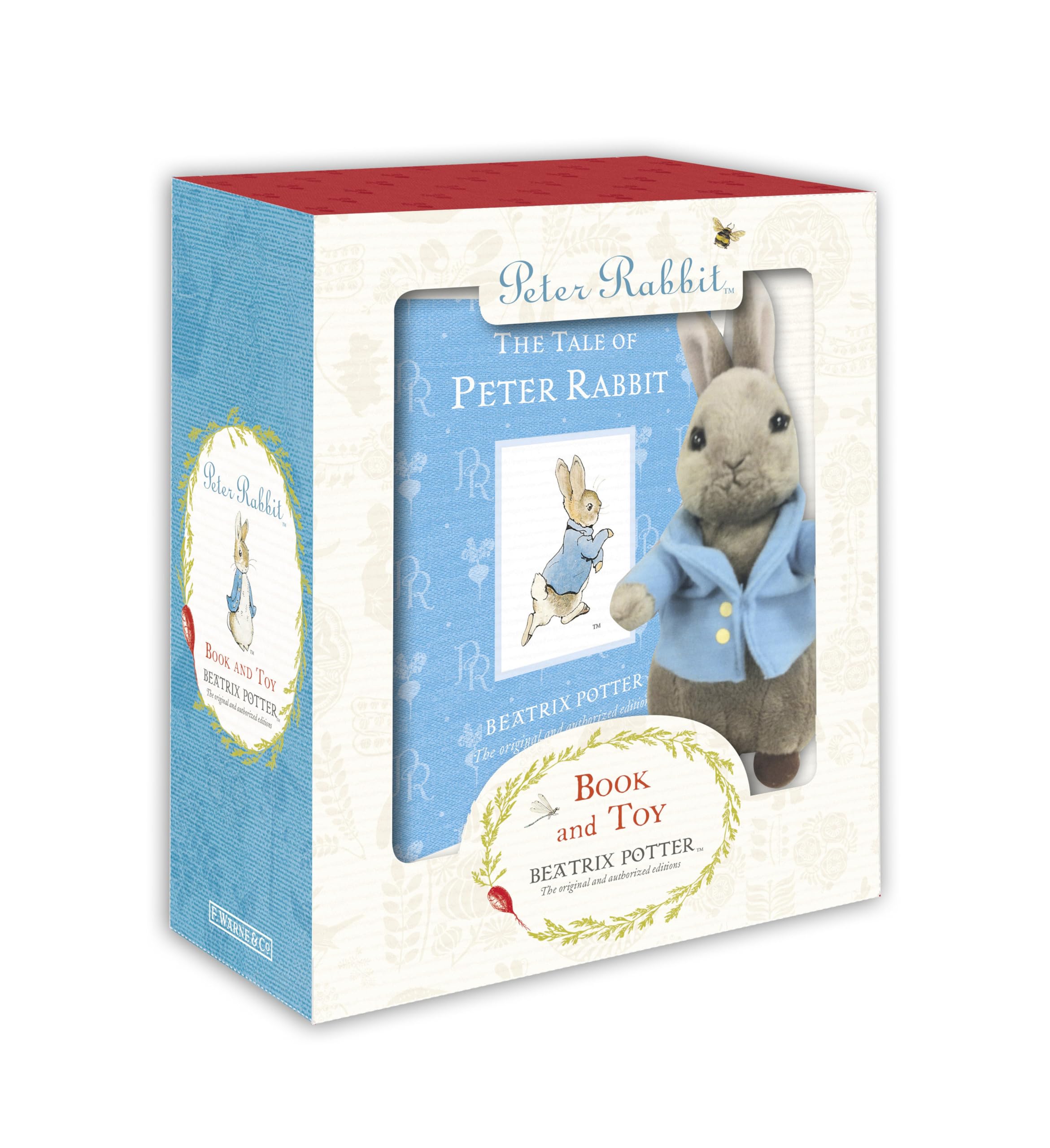 Peter Rabbit Book and Toy,New