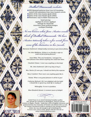 Quilted Diamonds: Jane Austen, Jane Stickle & Friends [Perfect Paperback],Used