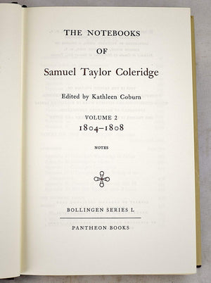 The Notebooks of Samuel Taylor Coleridge, Volume 2 : 18041808,Used