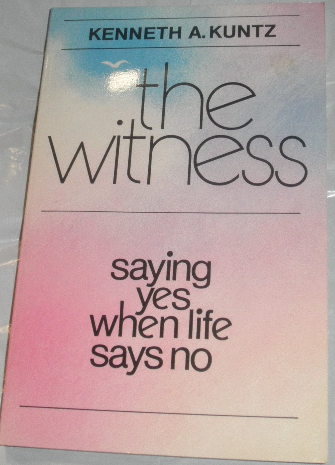The Witness: Saying Yes When Life Says No,Used