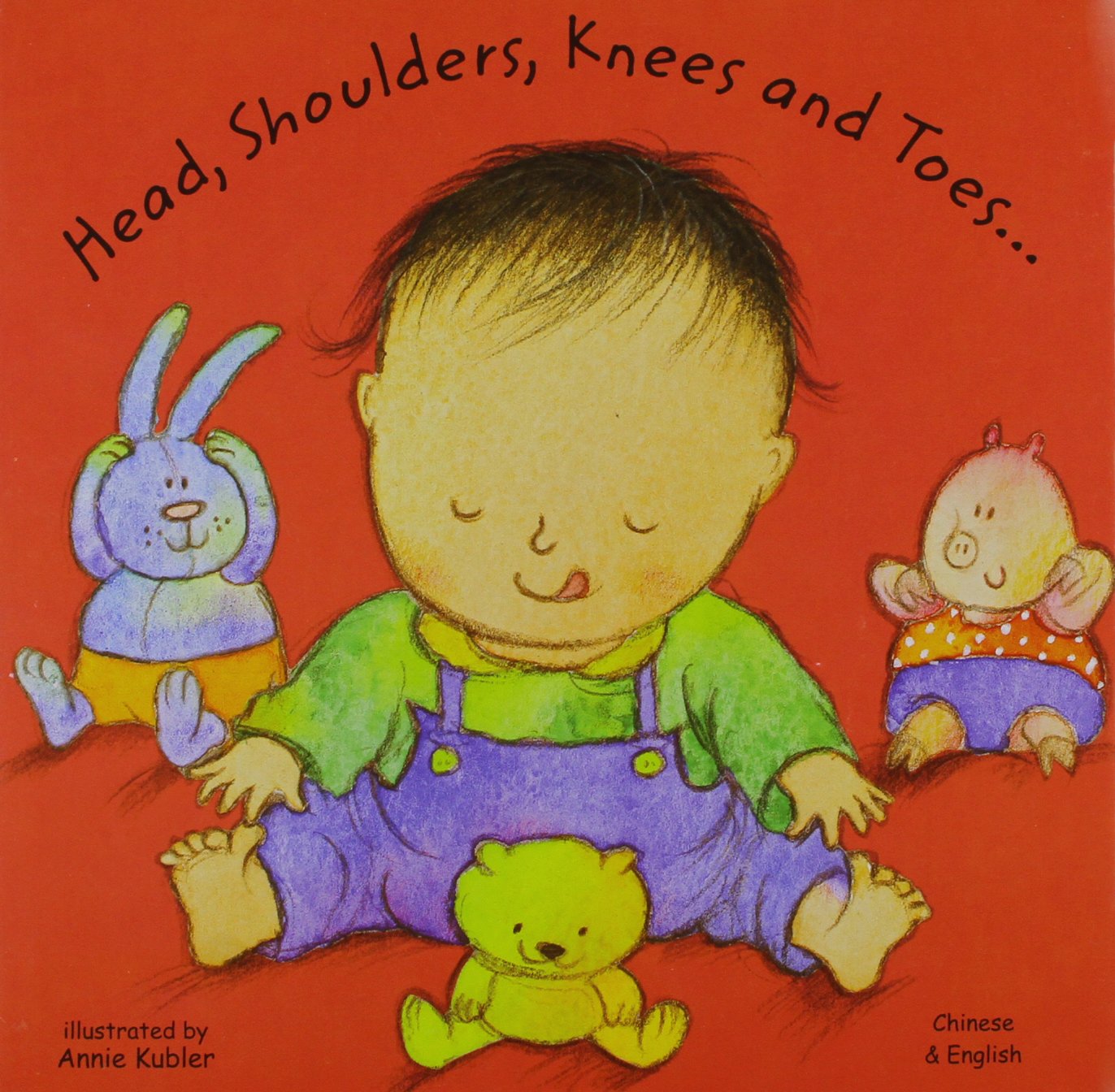 Head, Shoulders, Knees and Toes in Chinese and English (English and Chinese Edition),Used