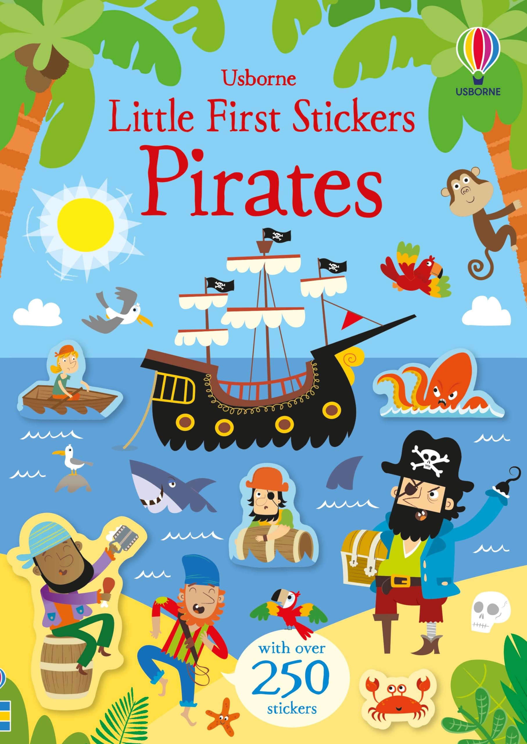 Little First Stickers Pirates,Used