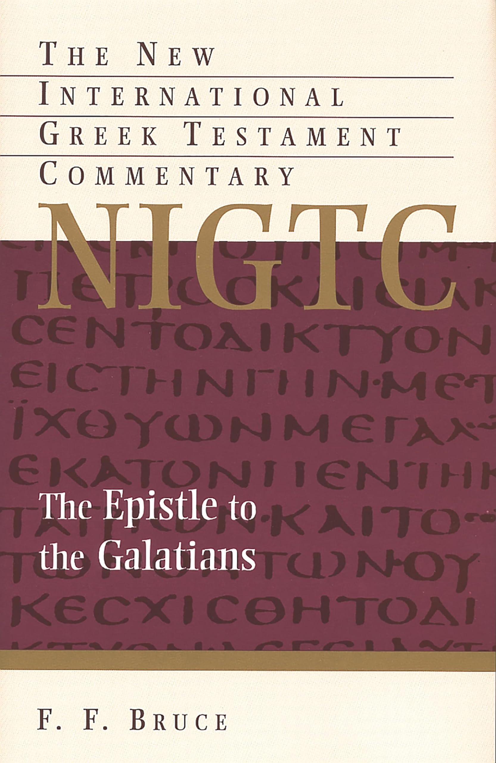 The Epistle to the Galatians (New International Greek Testament Commentary (NIGTC)),Used