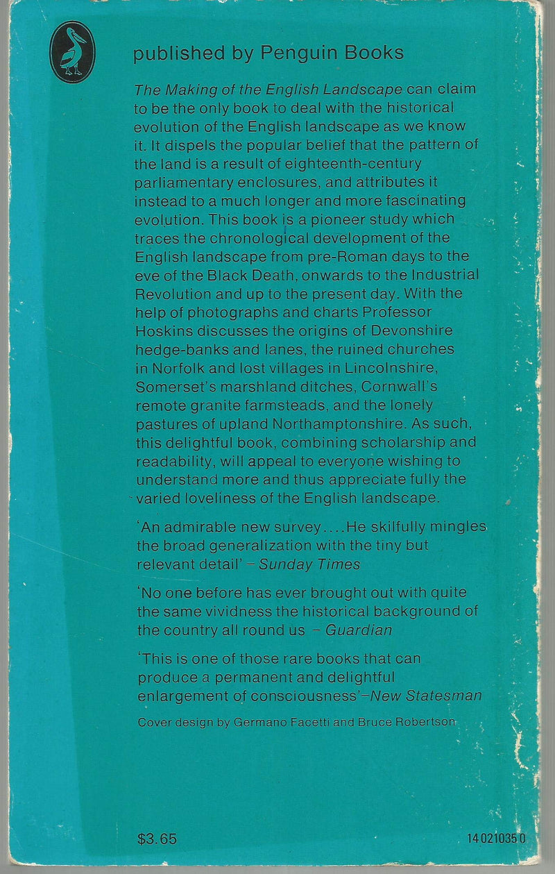 The Making Of The English Landscape,Used