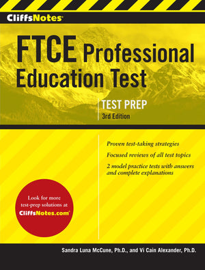 CliffsNotes FTCE Professional Education Test, 3rd Edition (CliffsNotes (Paperback)),Used