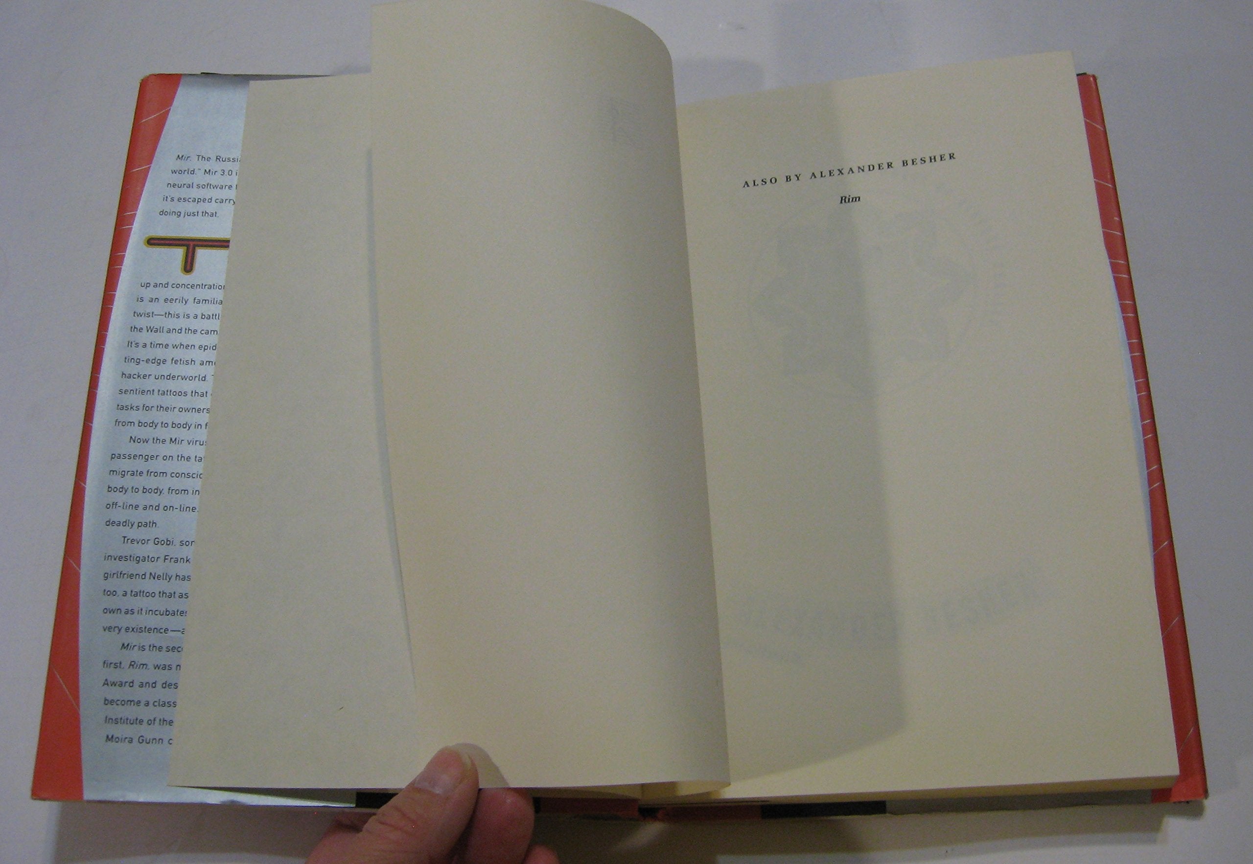 Mir: A Novel of Virtual Reality,Used