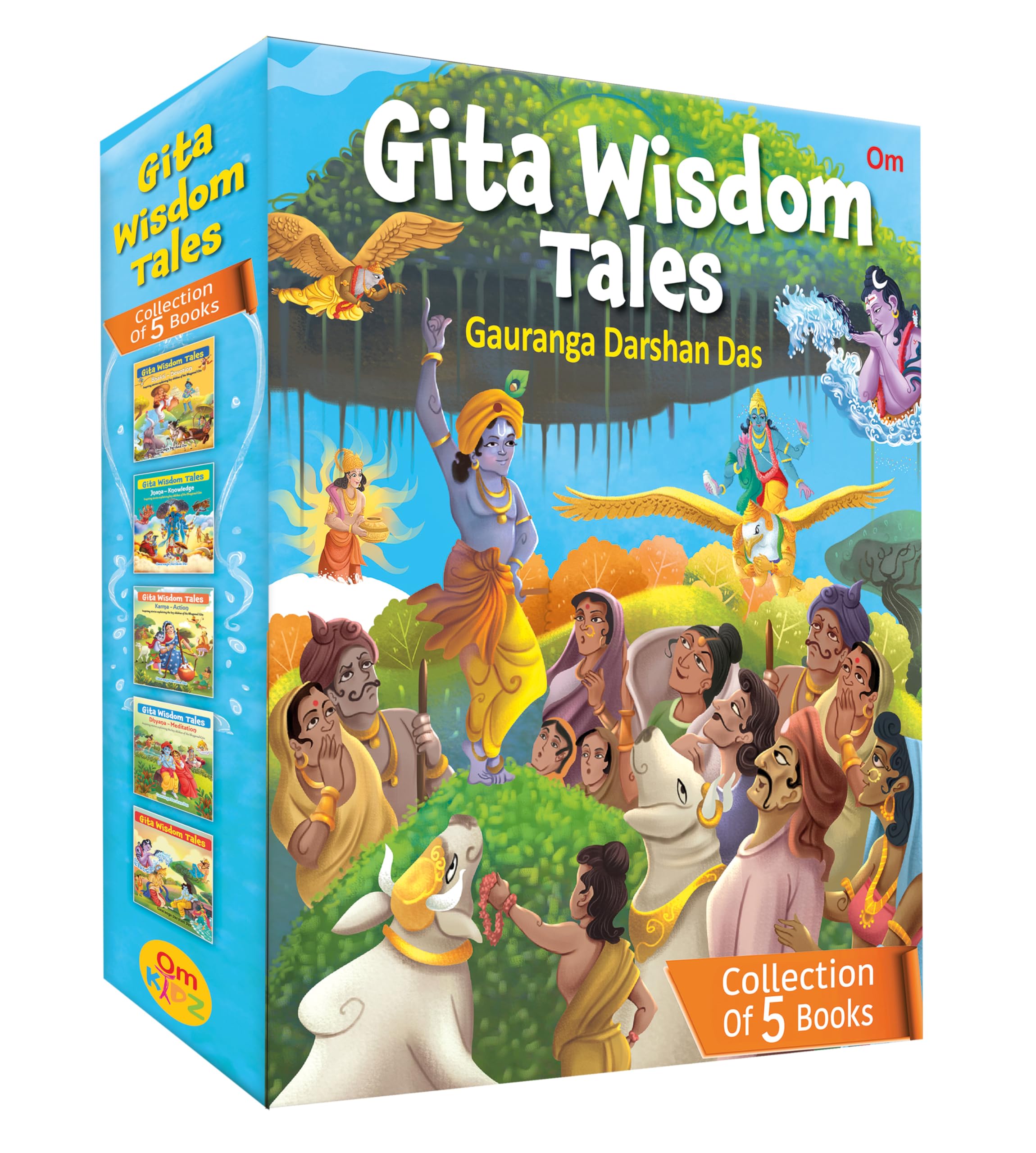 Gita Wisdom Tales: Collections Of 5 Books Boxset - Religion Books For Children