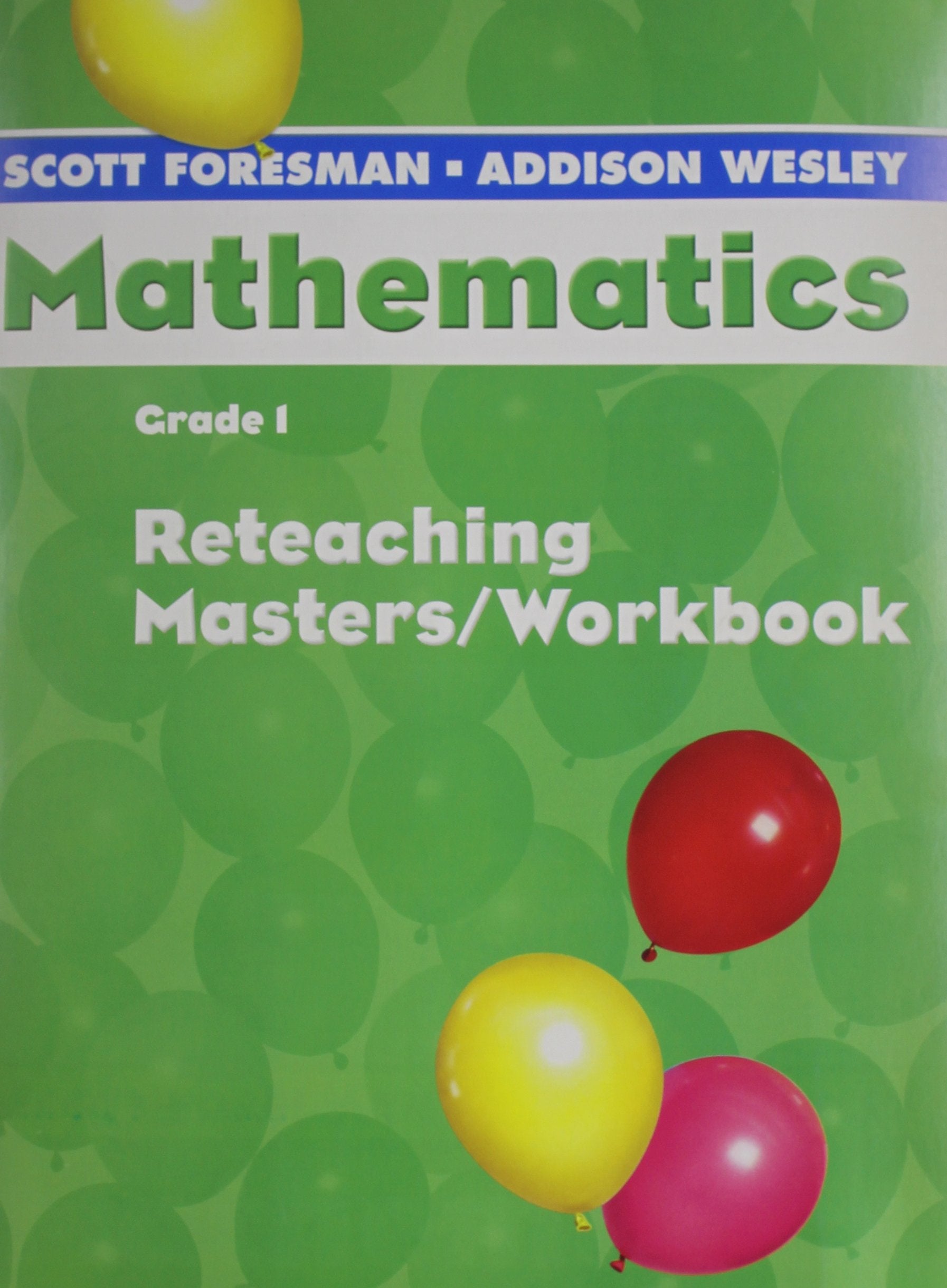 Scott Foresmanaddison Wesley Mathematics: Grade 1,Used