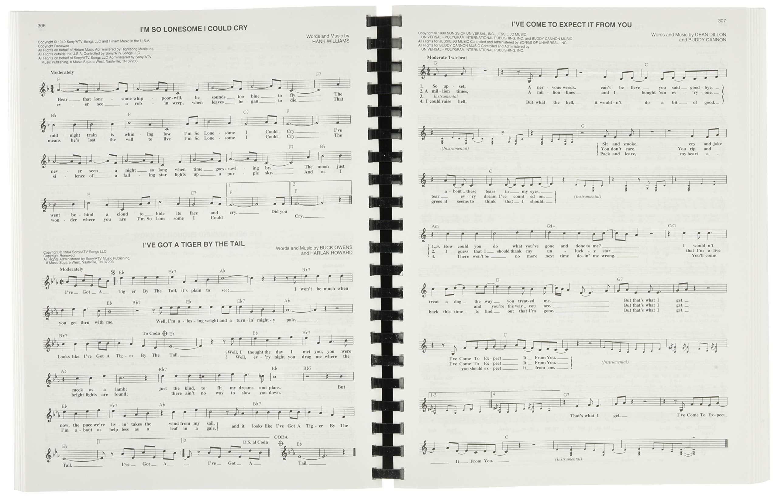 The Ultimate Country Fake Book, 5th Edition,Used