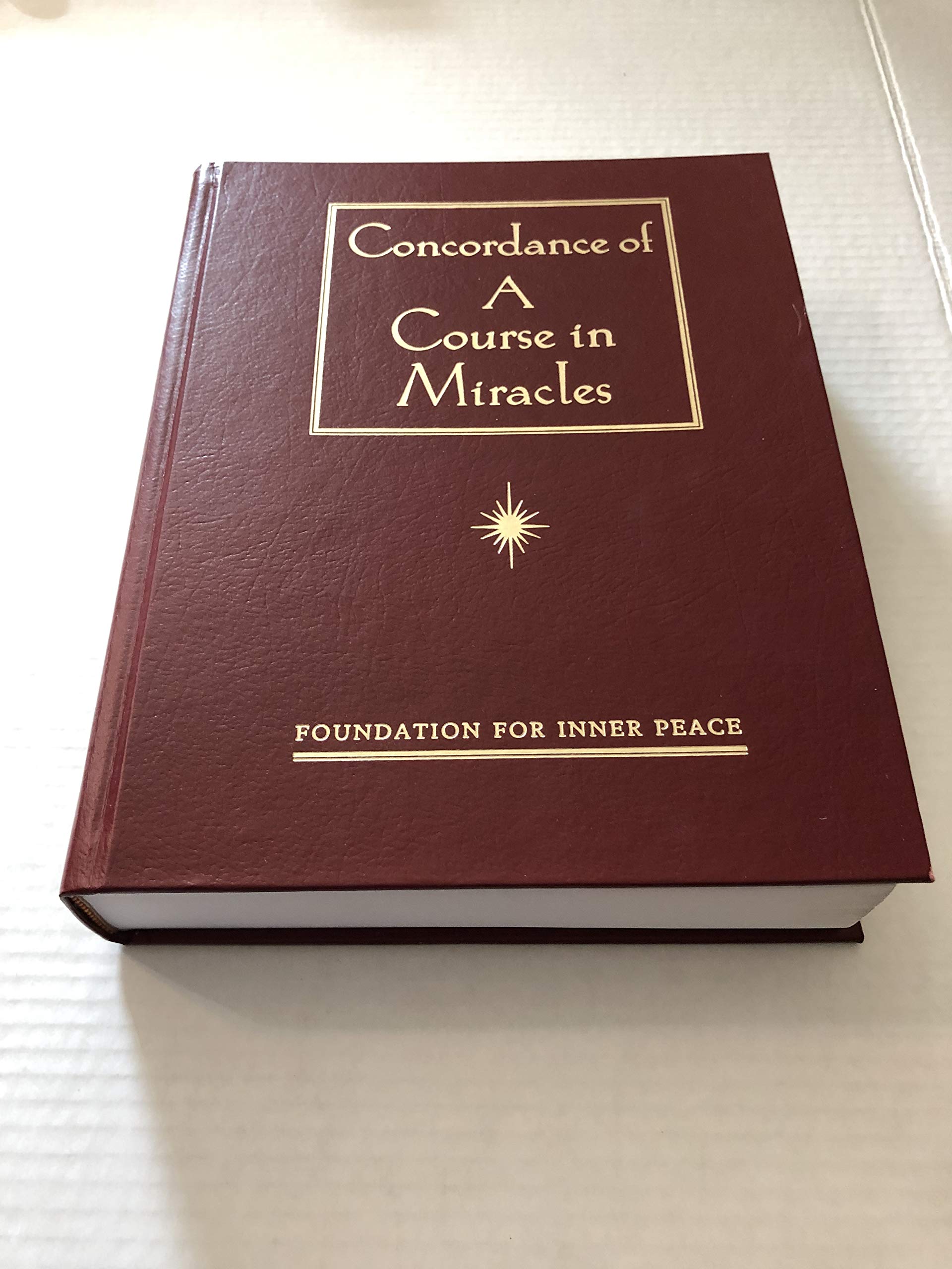 Concordance of 'A Course in Miracles': A Complete Index,New