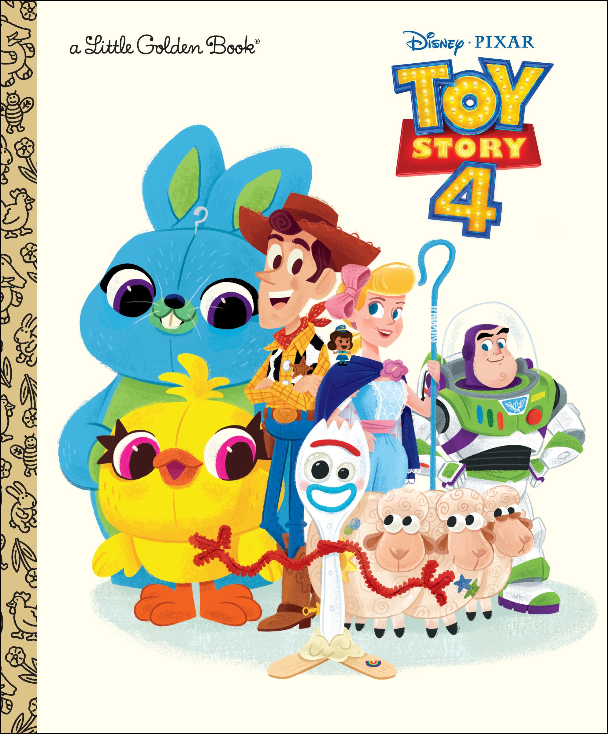 Toy Story 4 Little Golden Book (Disney/Pixar Toy Story 4),New