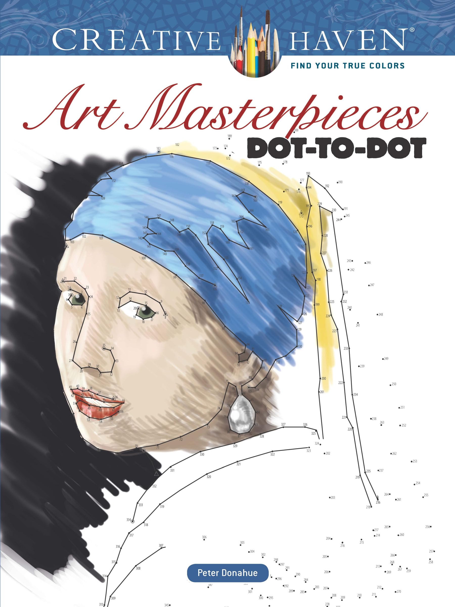 Creative Haven Art Masterpieces Dottodot (Adult Coloring Books: Art & Design)