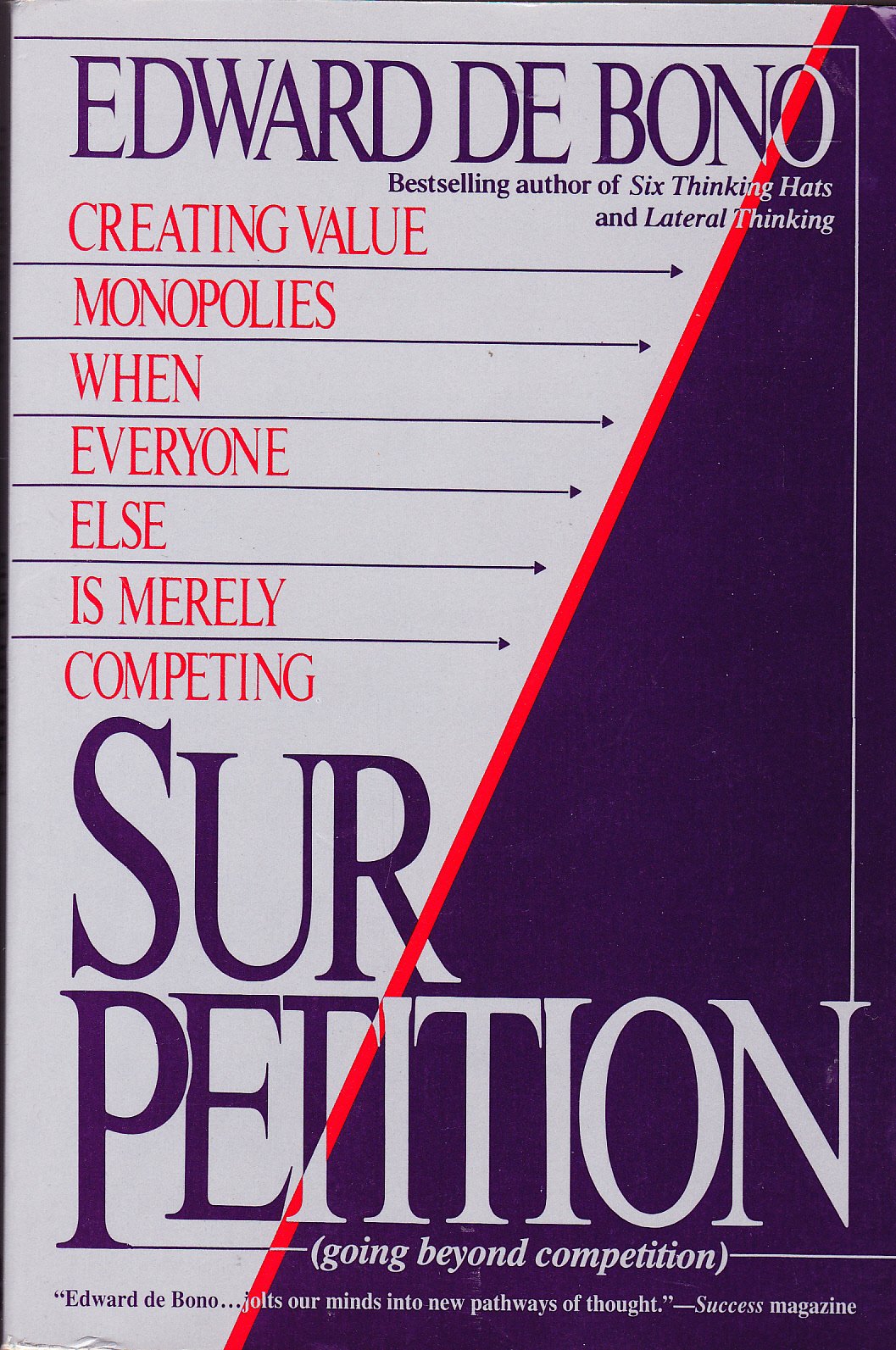 Sur/Petition: Creating Value Monopolies When Everyone Else Is Merely Competing (Going Beyond Competition),Used