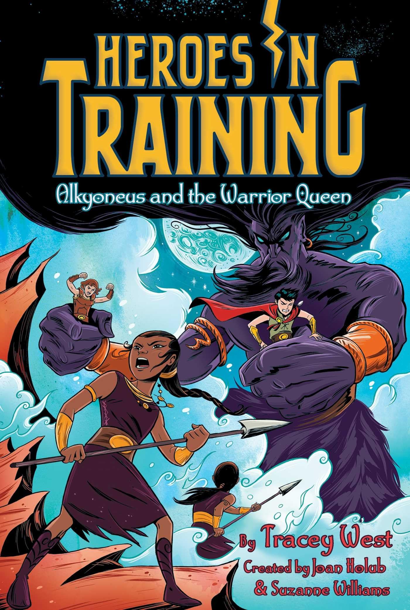Alkyoneus and the Warrior Queen (17) (Heroes in Training),Used