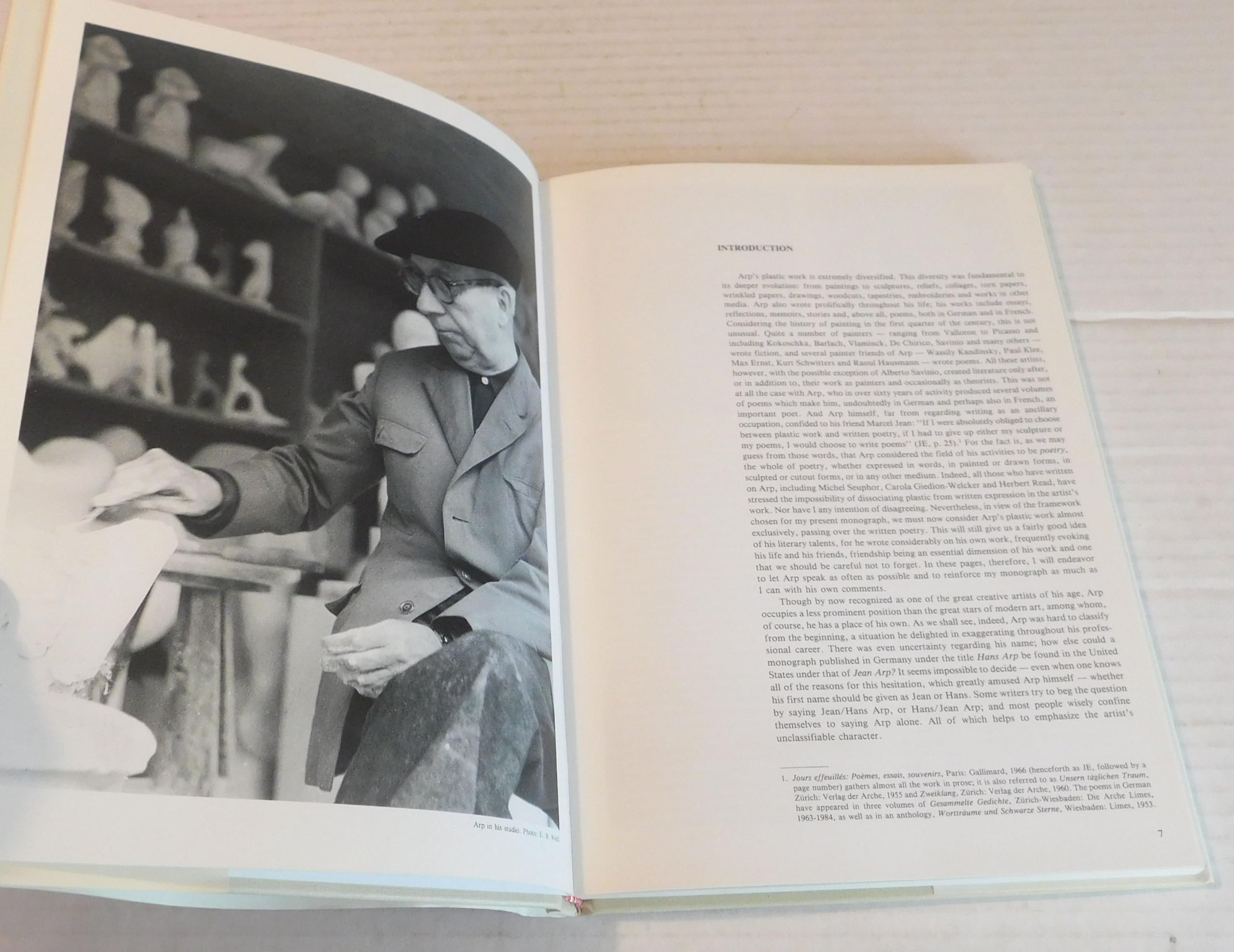 Hans Arp,Used