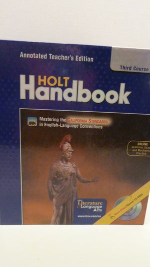 Holt Literature and Language Arts California: Annotated Teacher Edition Grade 9,Used