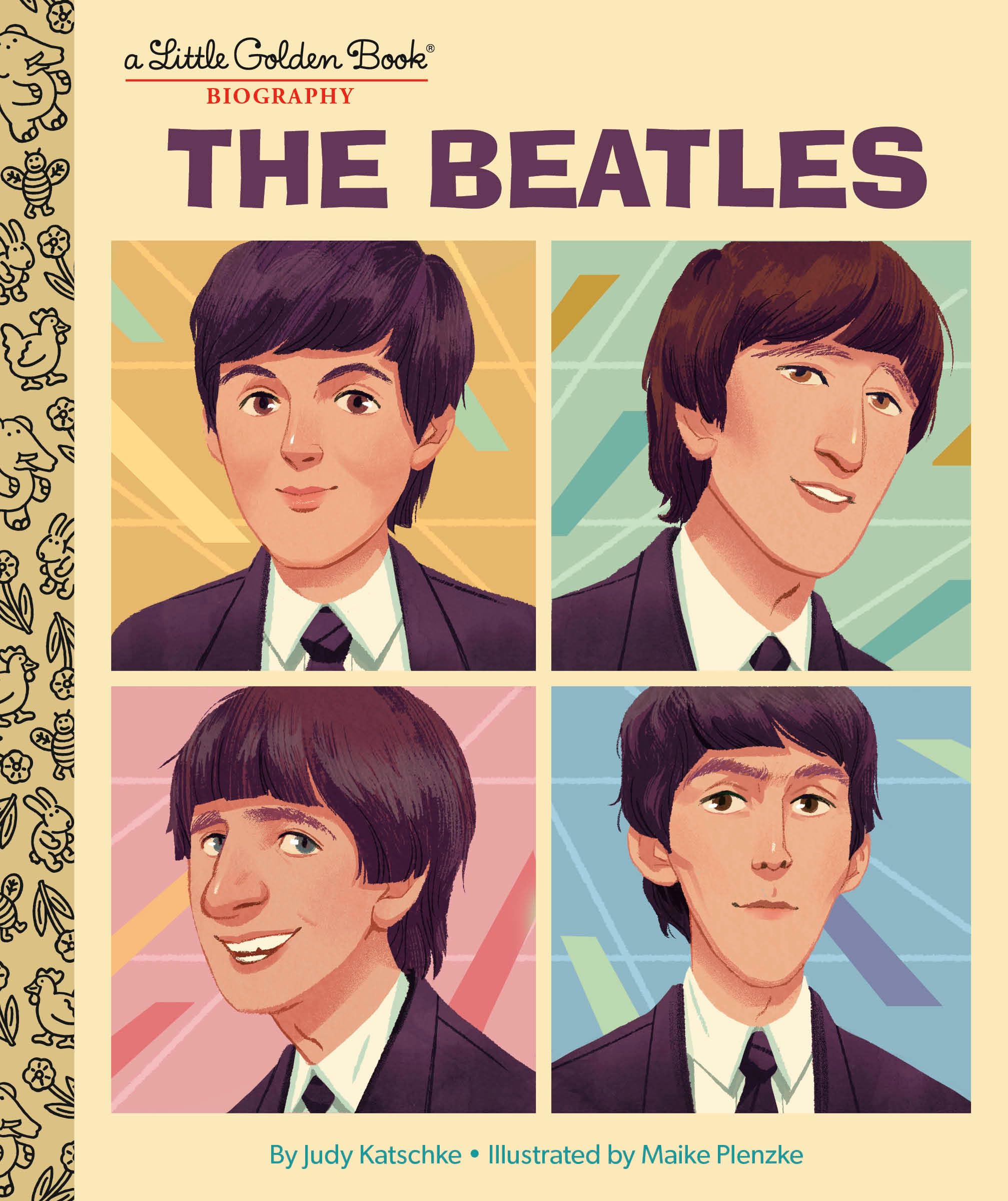 The Beatles: A Little Golden Book Biography,New