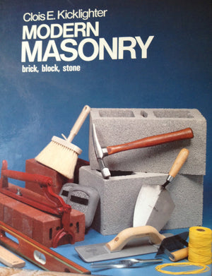 Modern Masonry: Brick, Block, Stone,Used