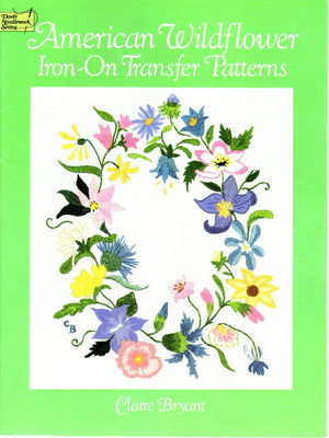 American Wildflower Ironon Transfer Patterns,Used
