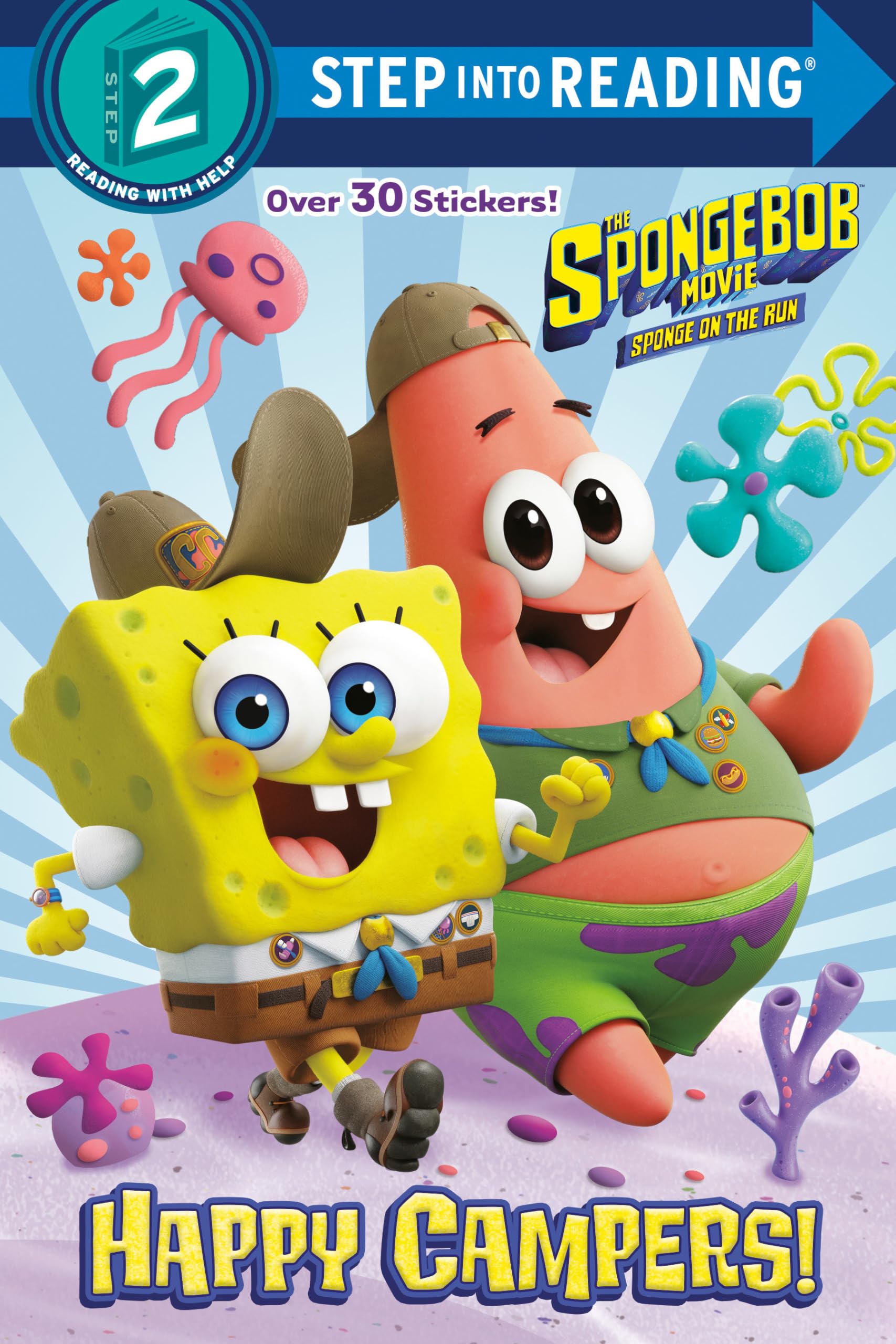 The SpongeBob Movie: Sponge on the Run: Happy Campers! (SpongeBob SquarePants) (Step into Reading),New