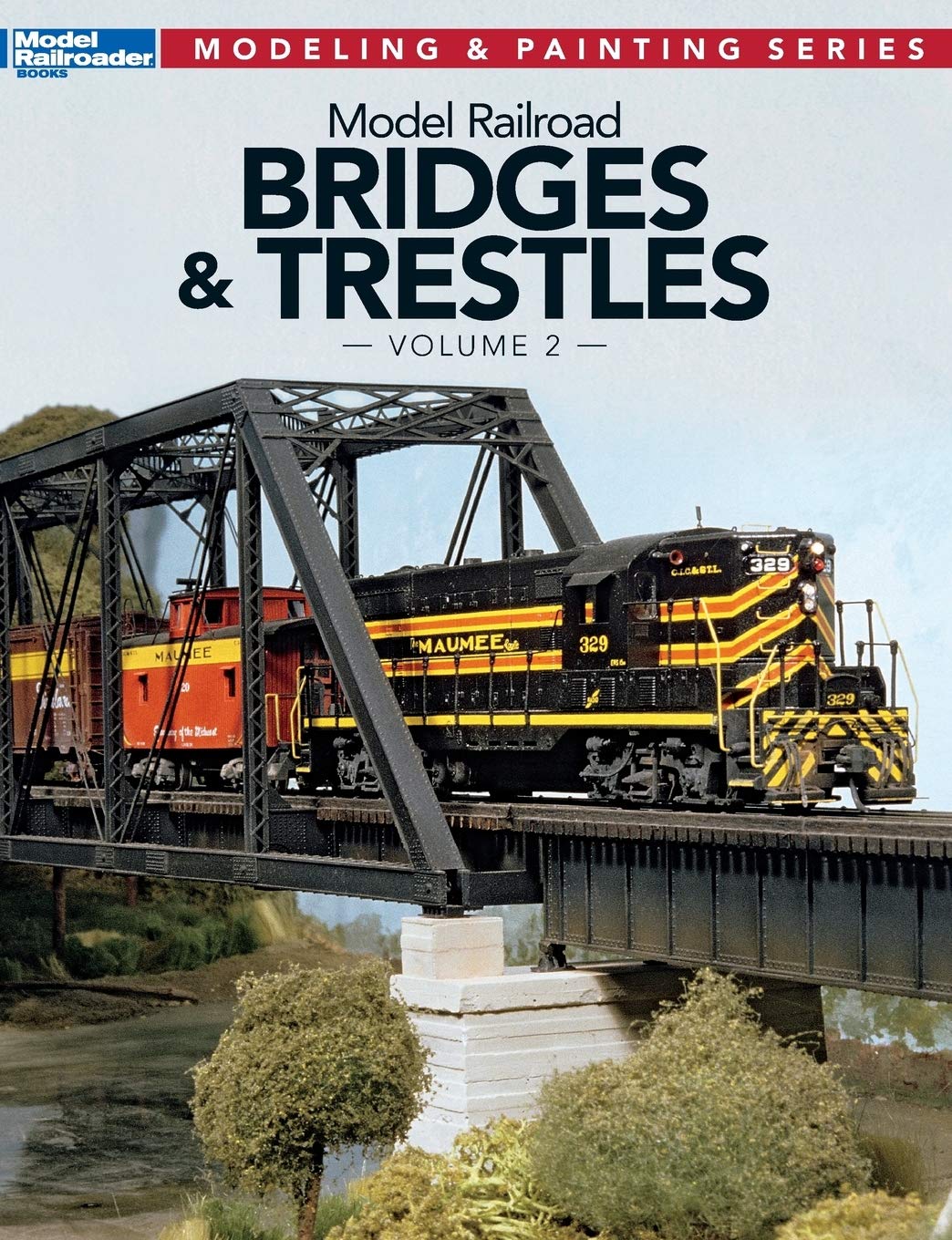 Model Railroad Bridges & Trestles (2) (Model Railroader Modeling and Painting),Used