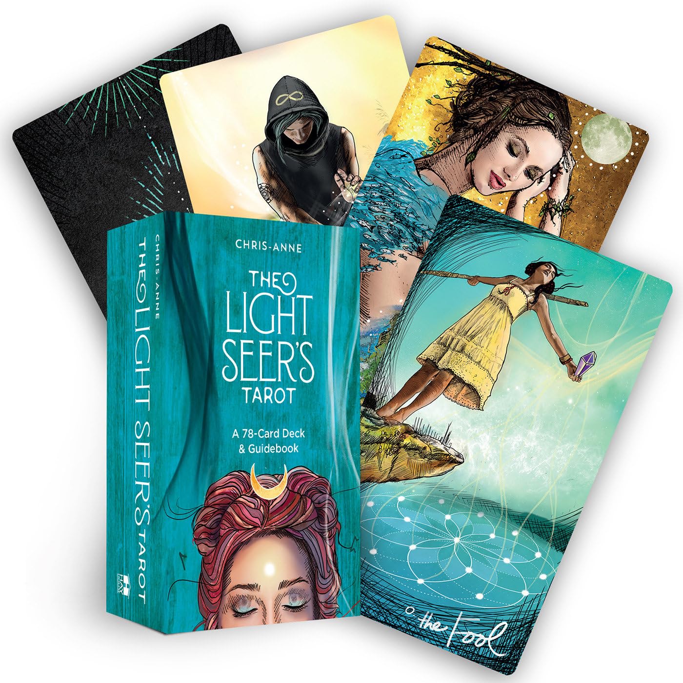 Light Seer's Tarot: A 78Card Deck & Guidebook,Used