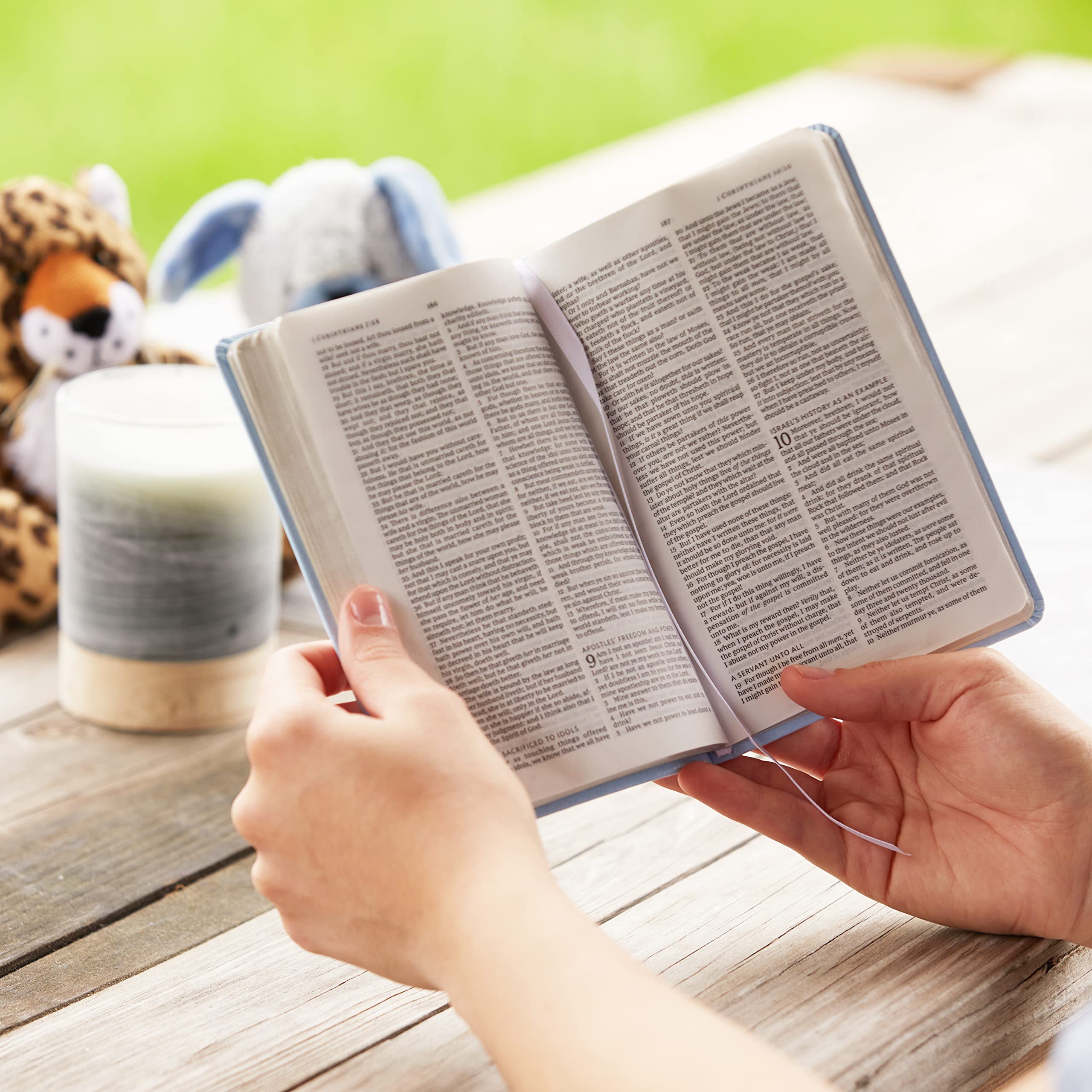 KJV, Baby's First New Testament, Hardcover, White, Red Letter, Comfort Print: Holy Bible, King James Version,Used