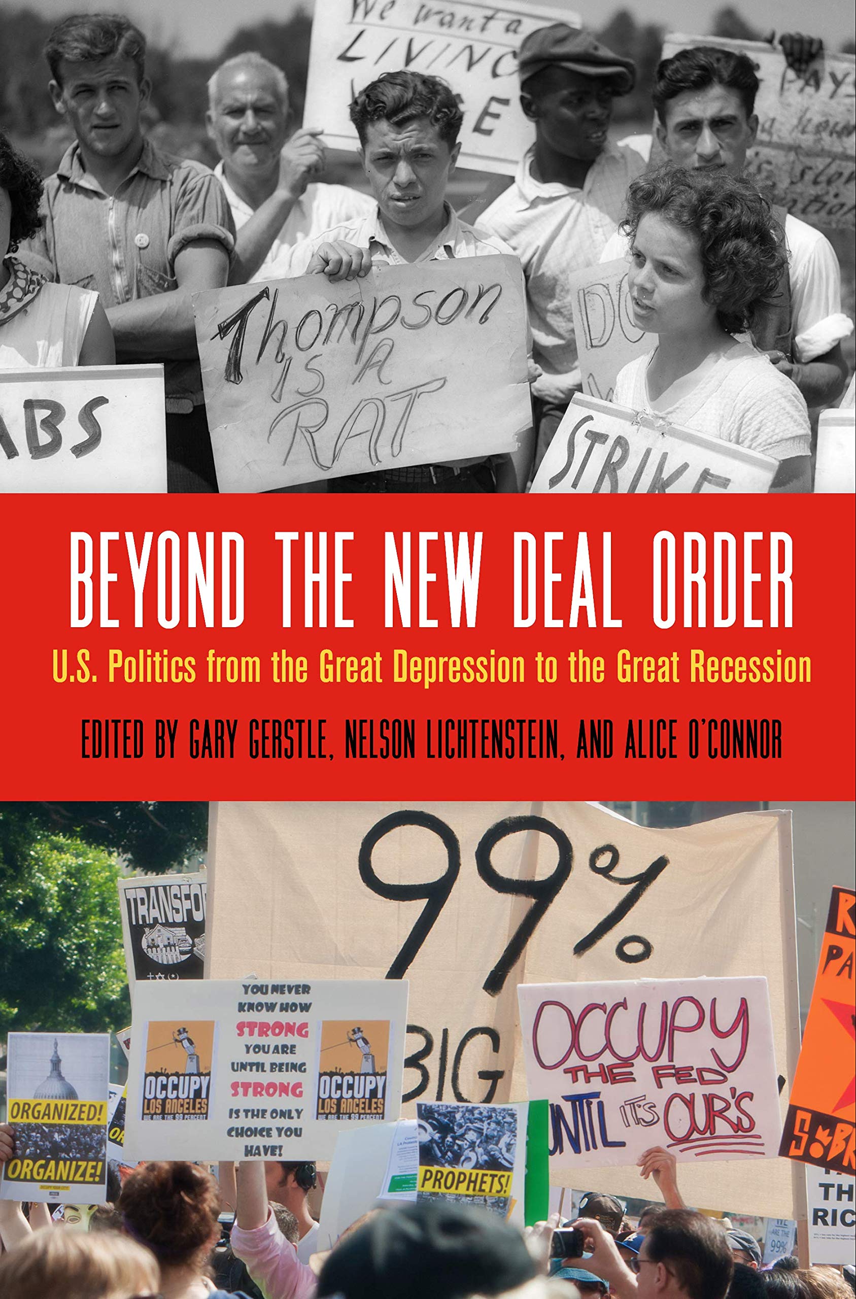 Beyond The New Deal Order: U.S. Politics From The Great Depression To The Great Recession (Politics And Culture In Modern Americ,Used